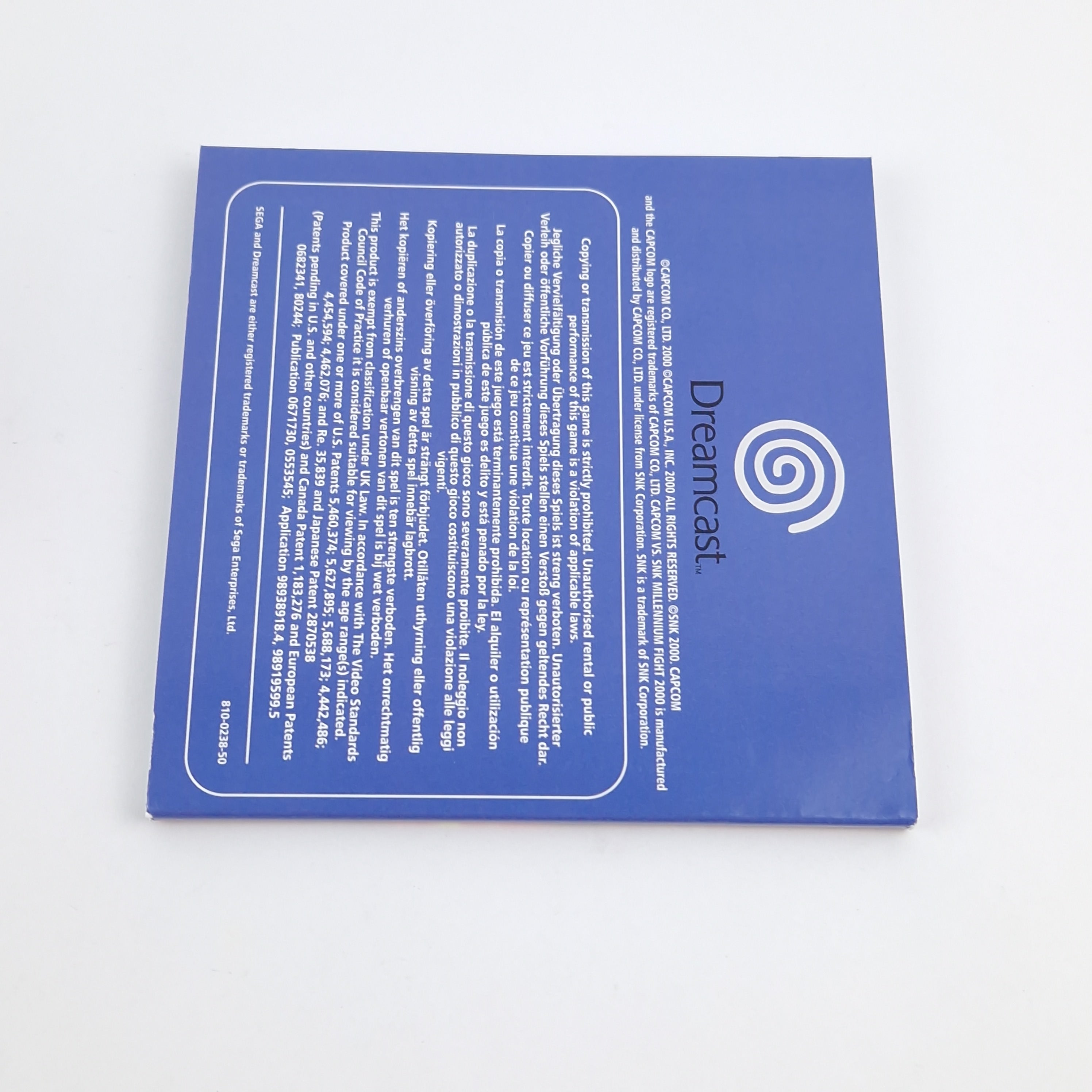 Sega Dreamcast Spiel – Capcom VS. SNK OVP PAL