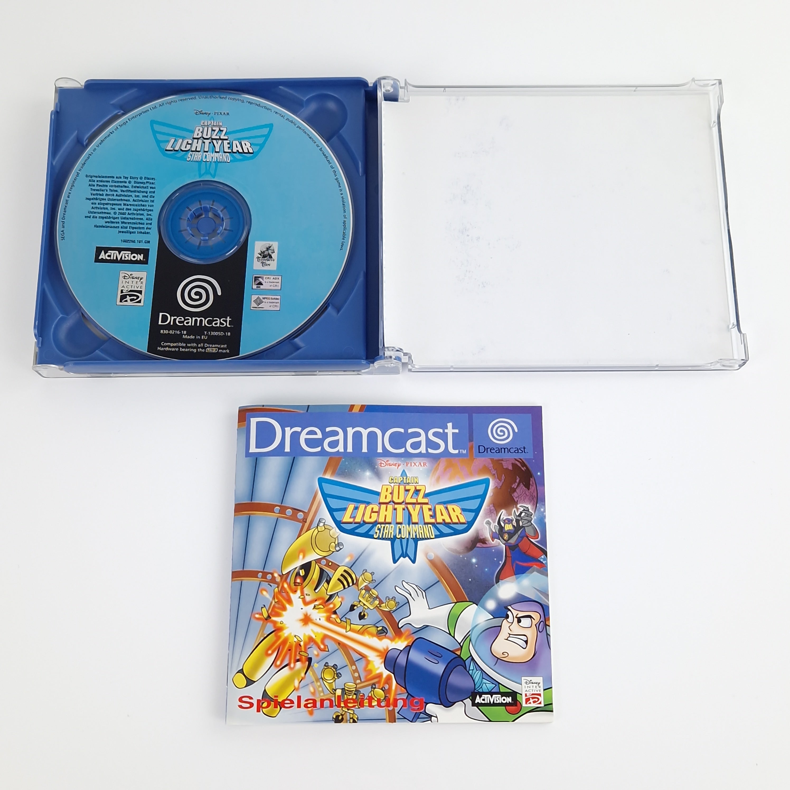 Sega Dreamcast Spiel – Buzz Light Year Star Command OVP