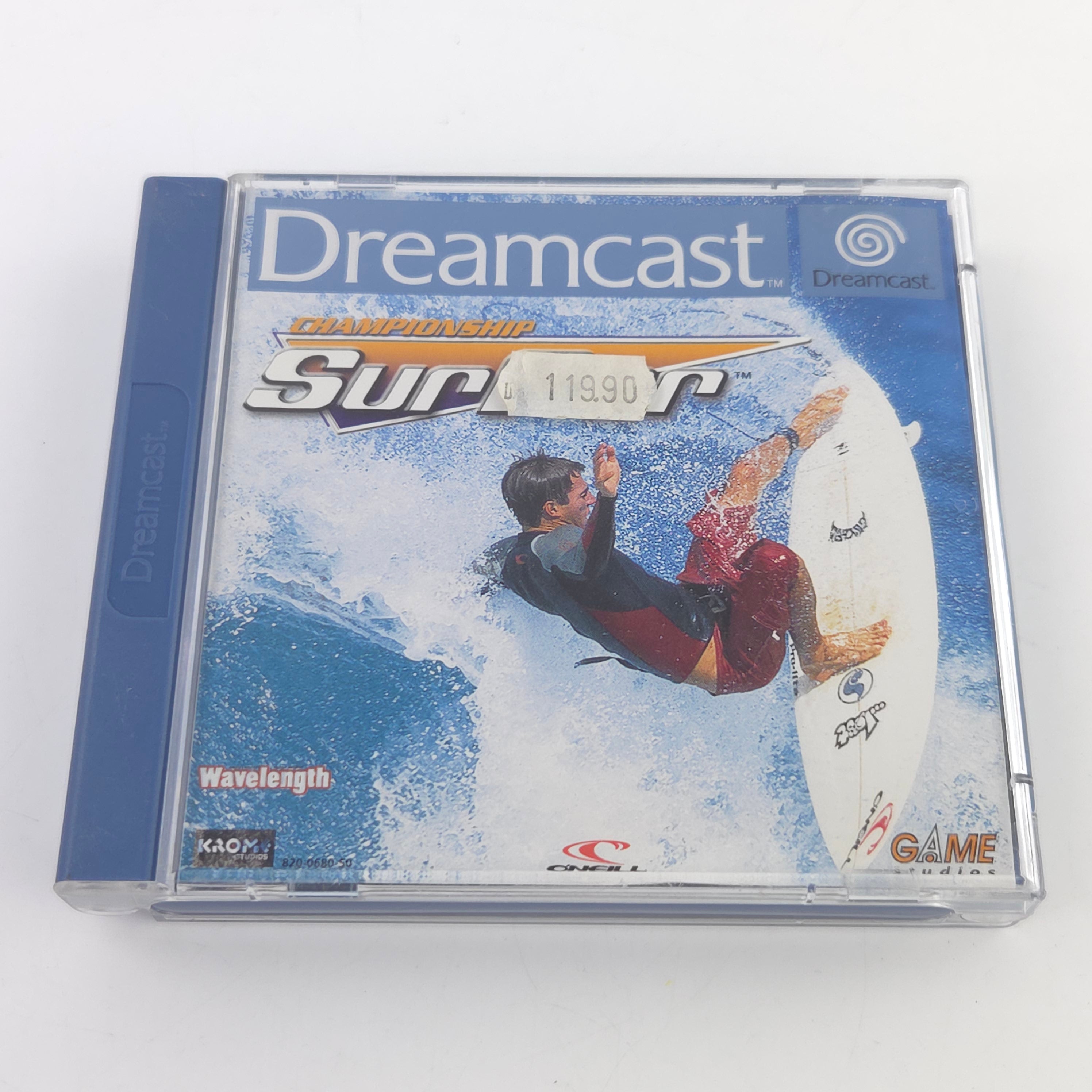 Sega Dreamcast Spiel Championship Surfer DC PAL OVP