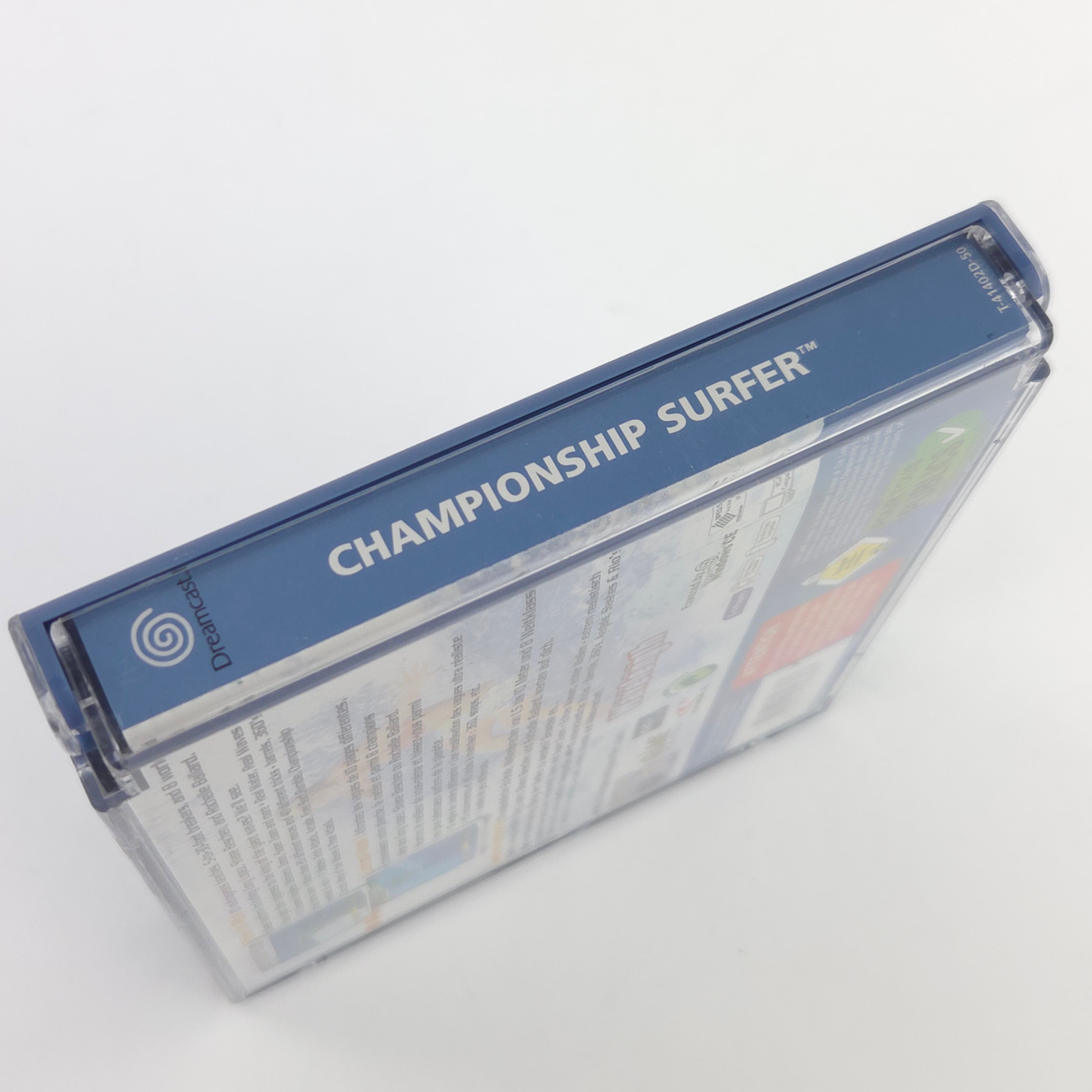 Sega Dreamcast Spiel Championship Surfer DC OVP PAL EUR