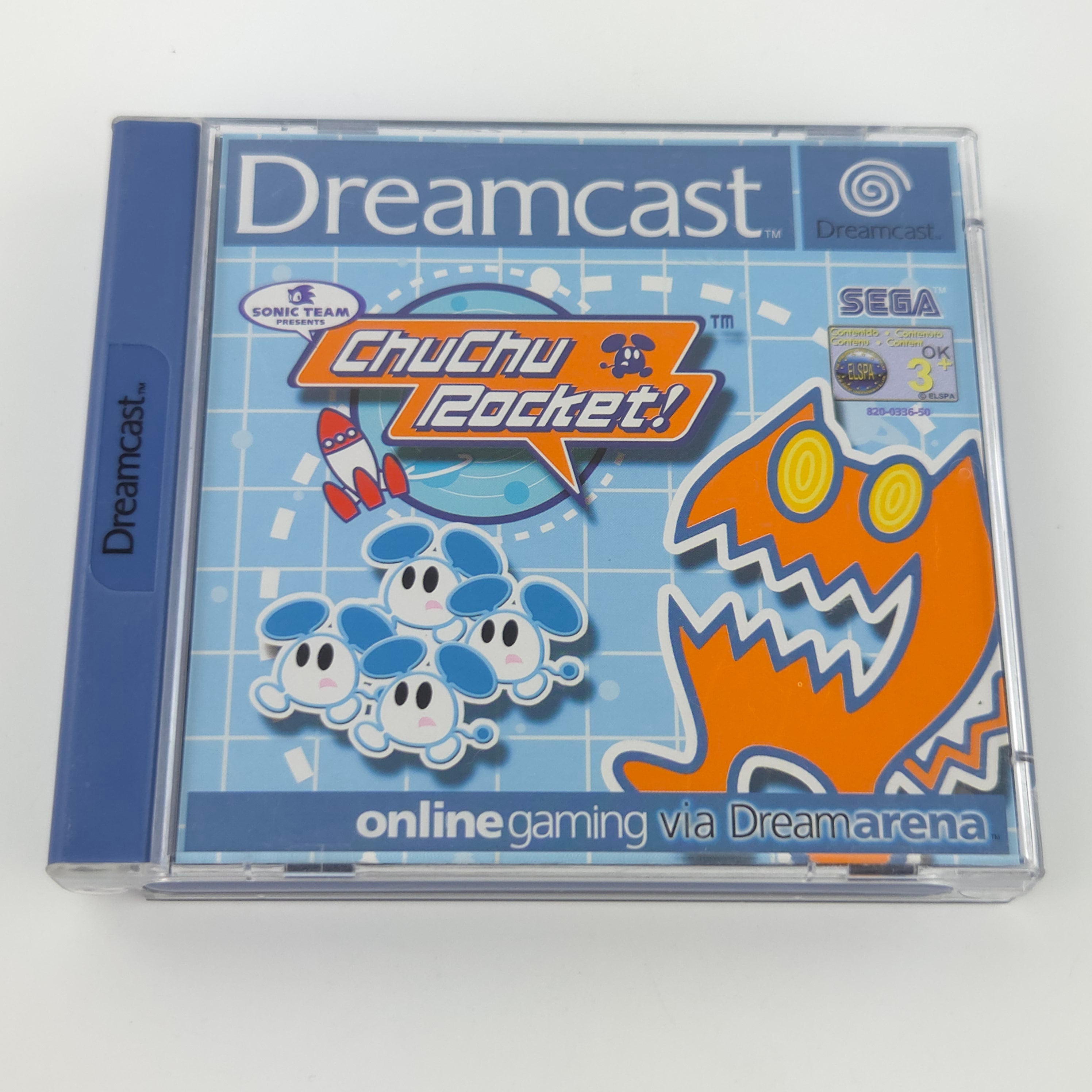 Sega Dreamcast Spiel ChuChu Rocket OVP PAL
