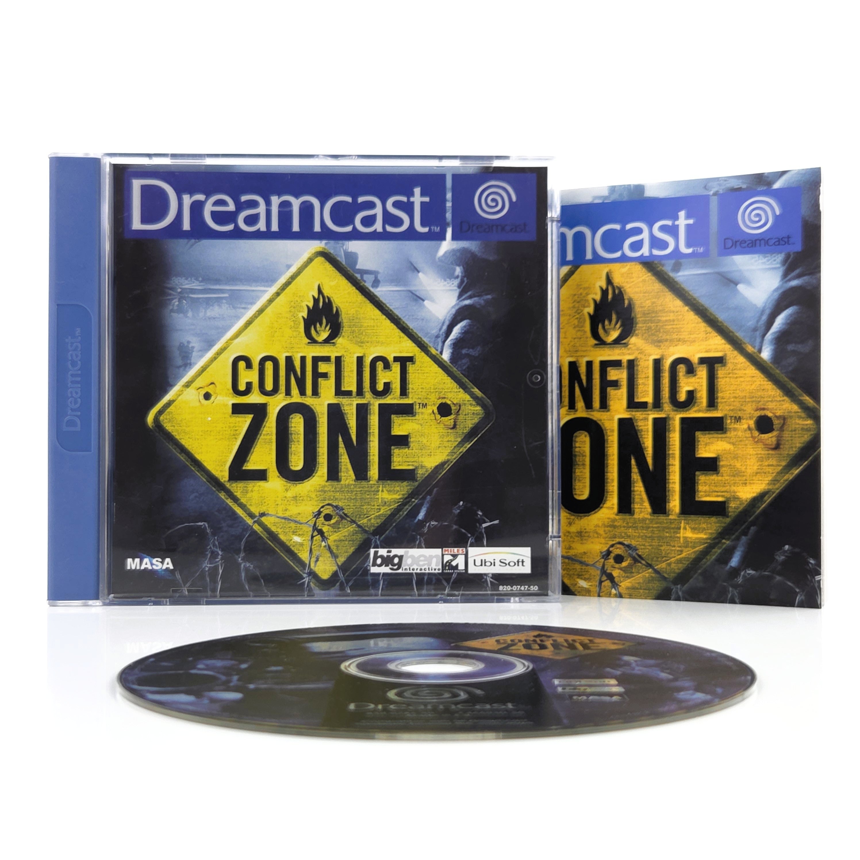 Sega Dreamcast Spiel Conflict Zone CIB PAL Ubi Soft