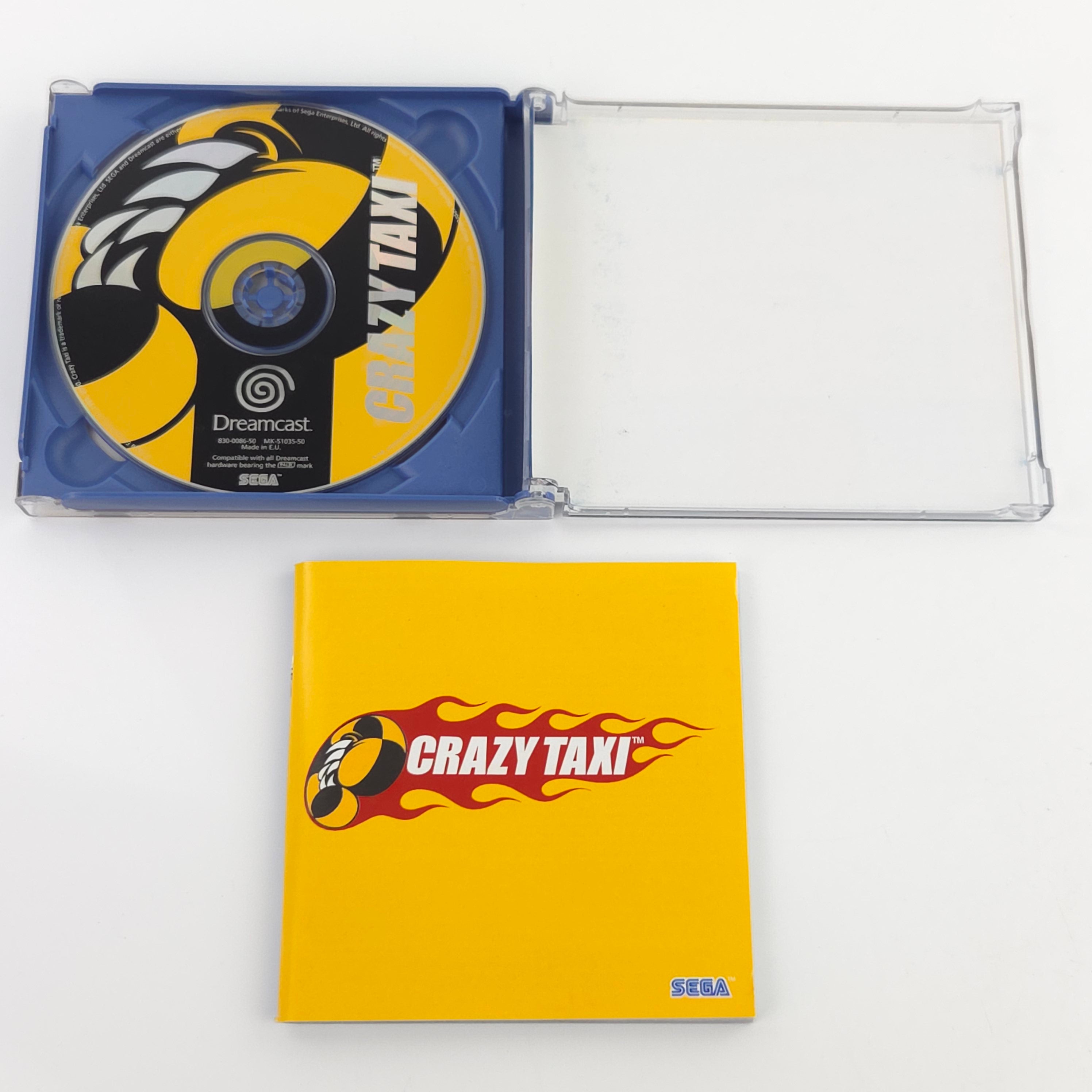 Sega Dreamcast Spiel Crazy Taxi DC OVP PAL EUR