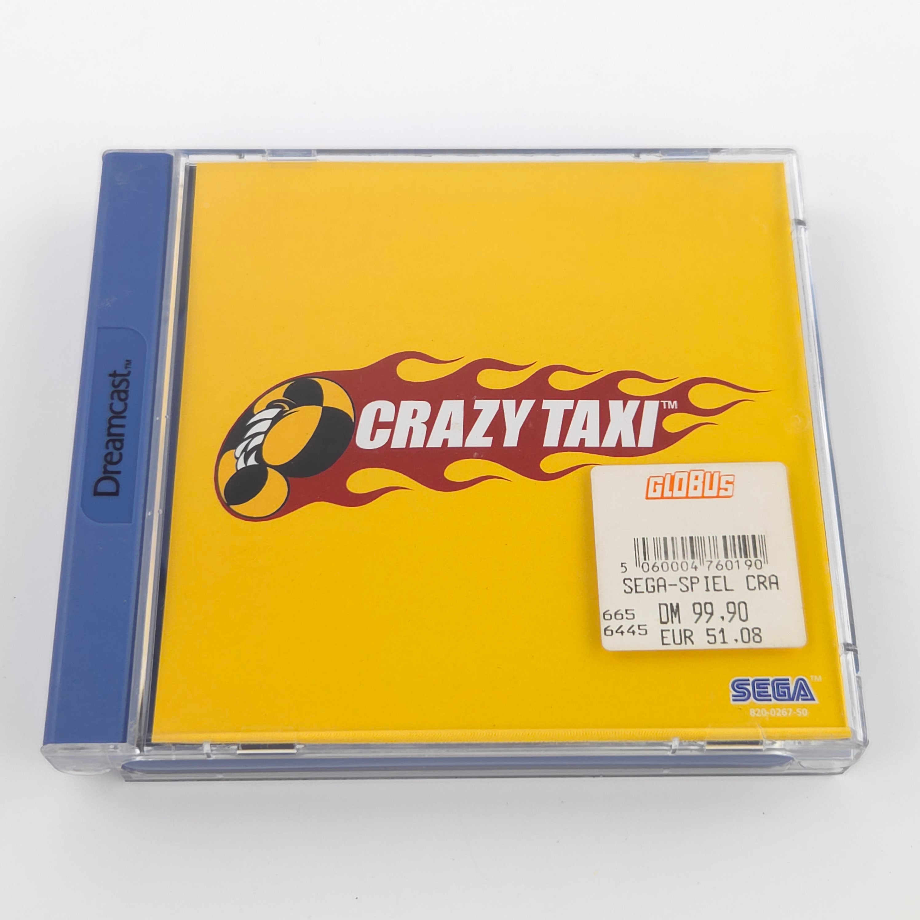 Sega Dreamcast Spiel Crazy Taxi DC OVP PAL EUR