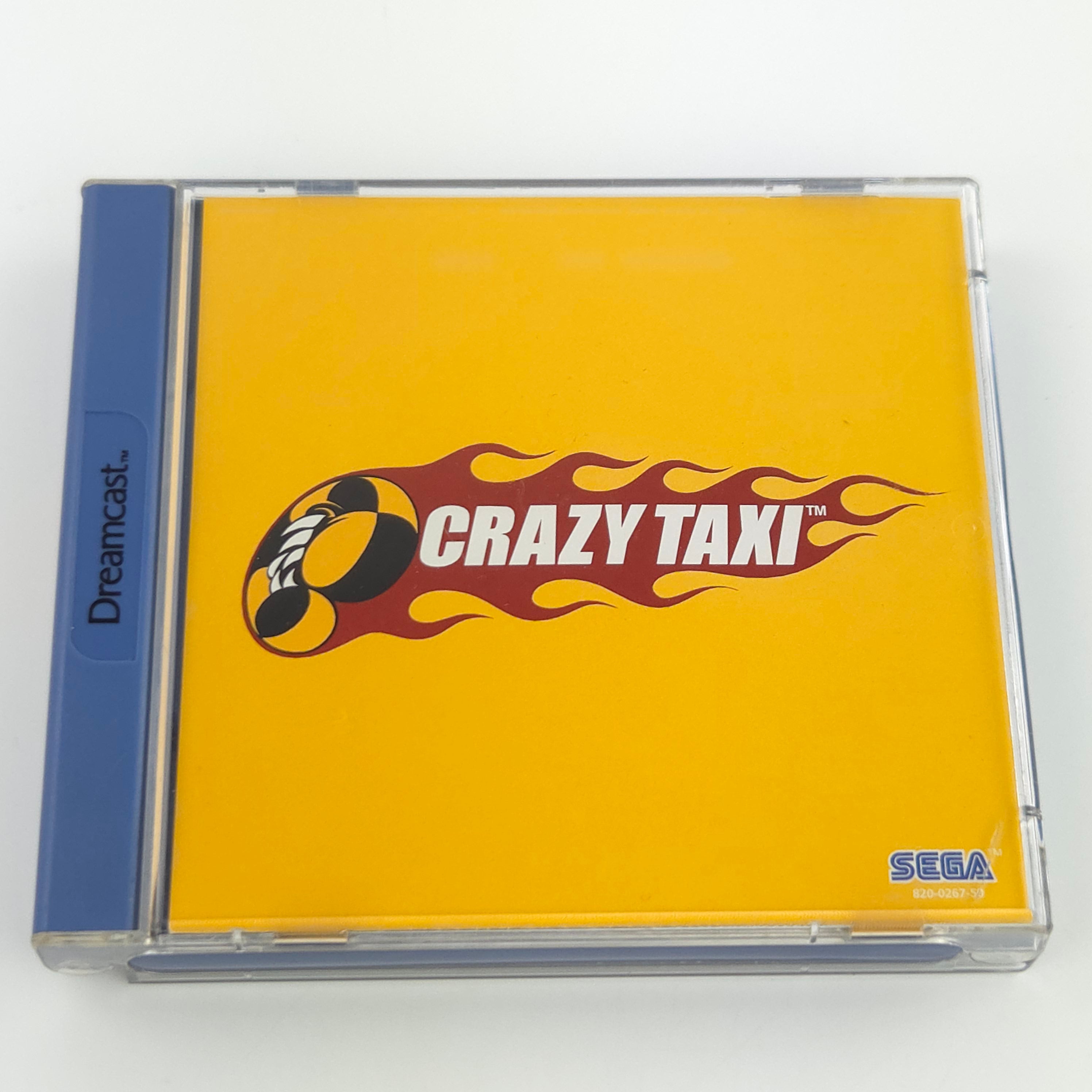 Sega Dreamcast Spiel – Crazy Taxi OVP PAL
