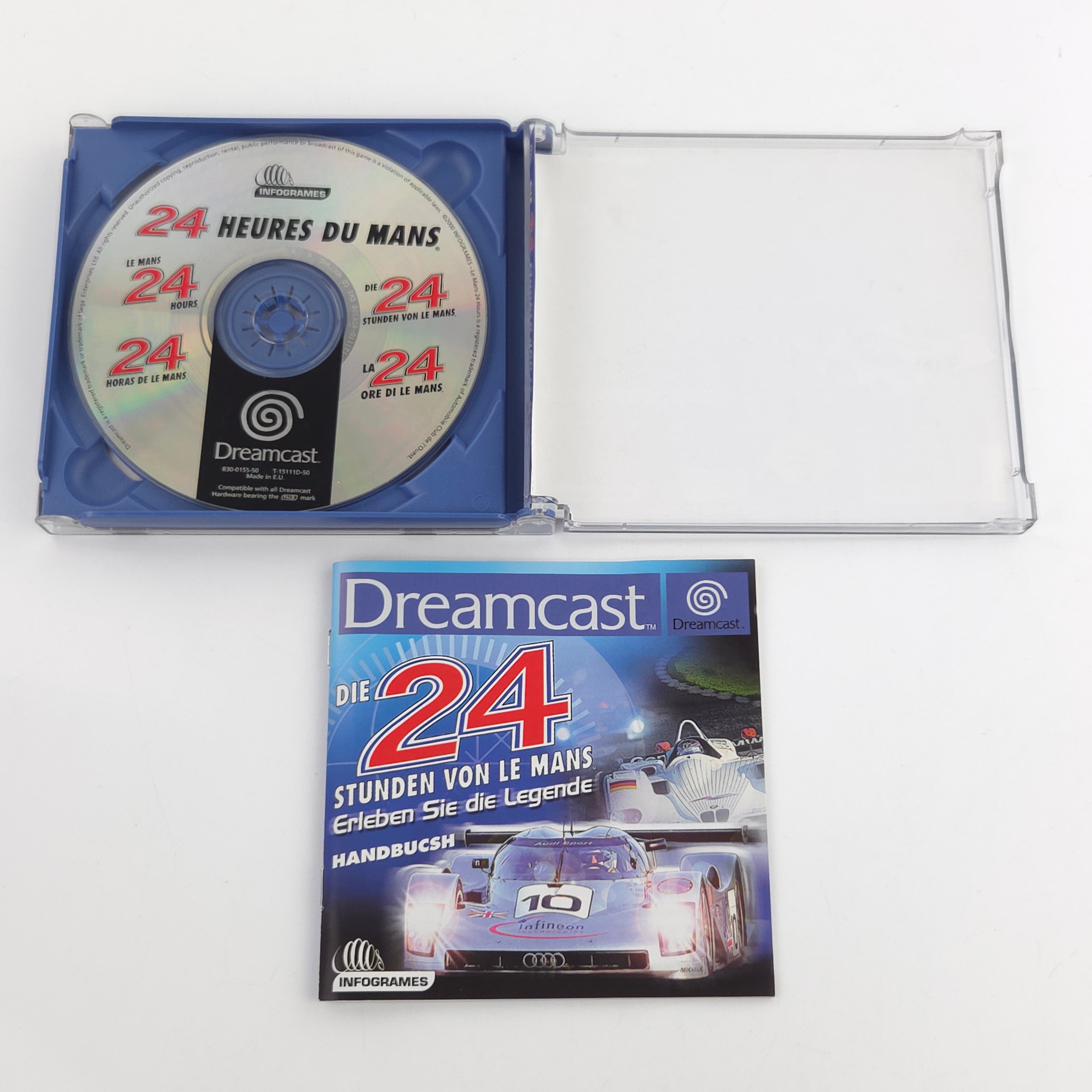 Sega Dreamcast Spiel Die 24 Stunden von Le Mans OVP PAL