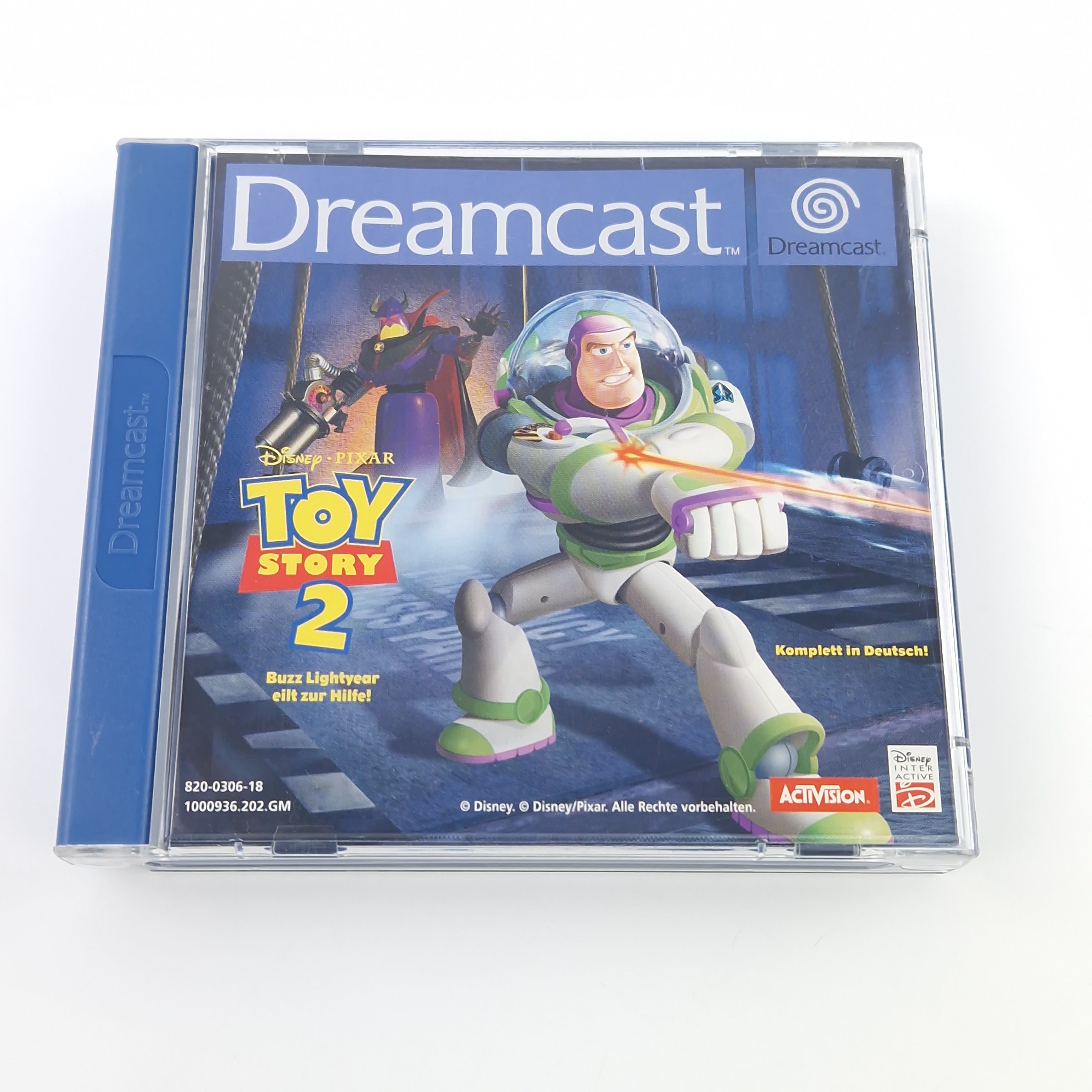 Sega Dreamcast Spiel – Toy Story 2 Buzz Lightyear OVP