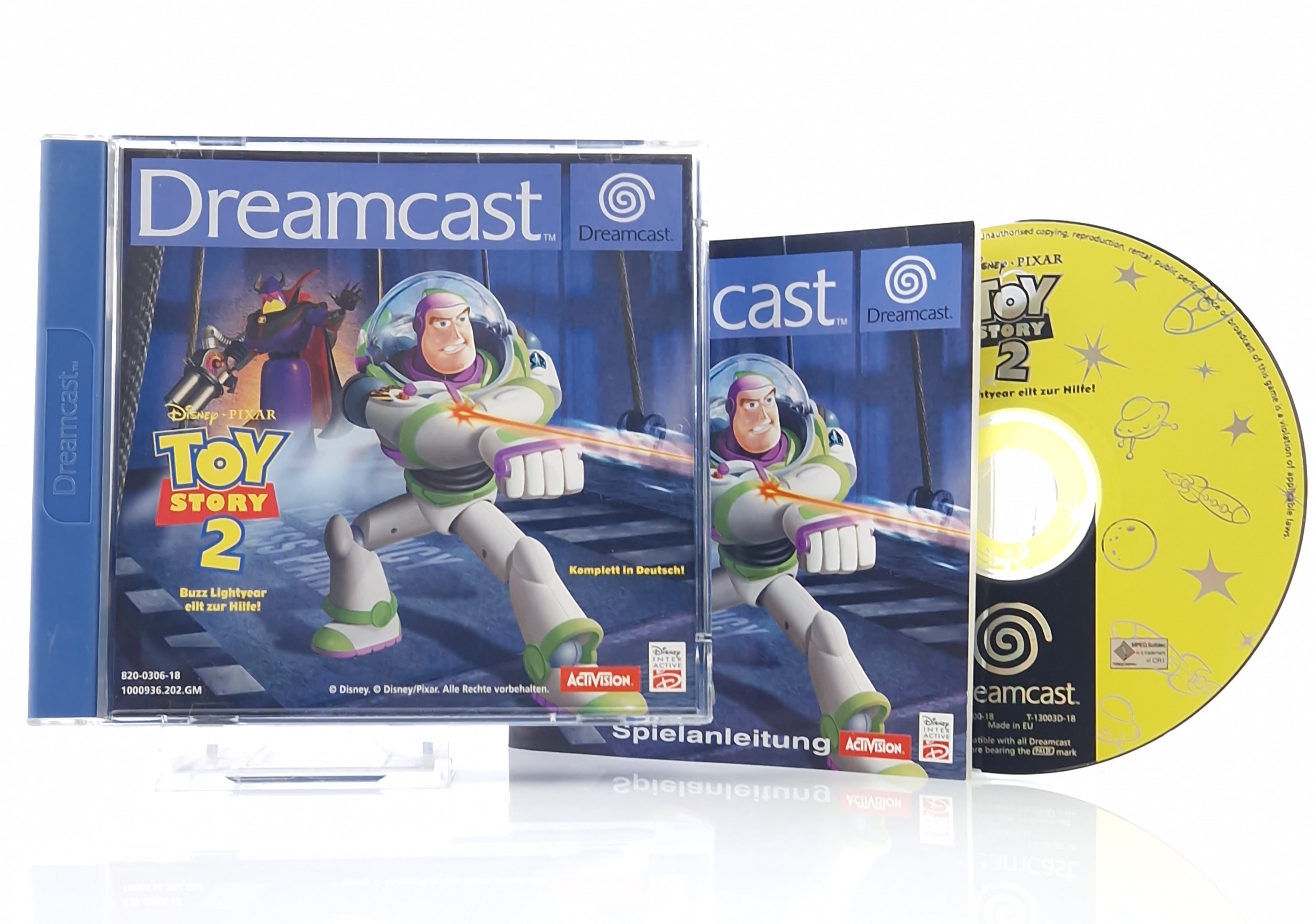 Sega Dreamcast Spiel – Toy Story 2 Buzz Lightyear OVP
