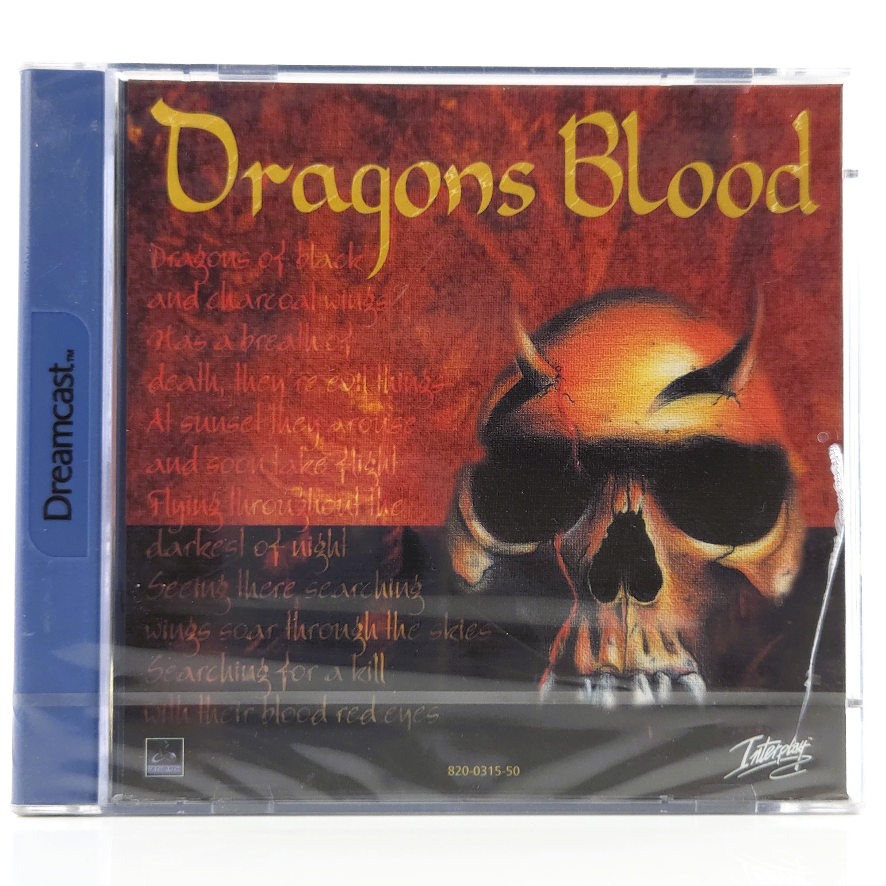 Sega Dreamcast Spiel – Dragons Blood (Neu OVP PAL)