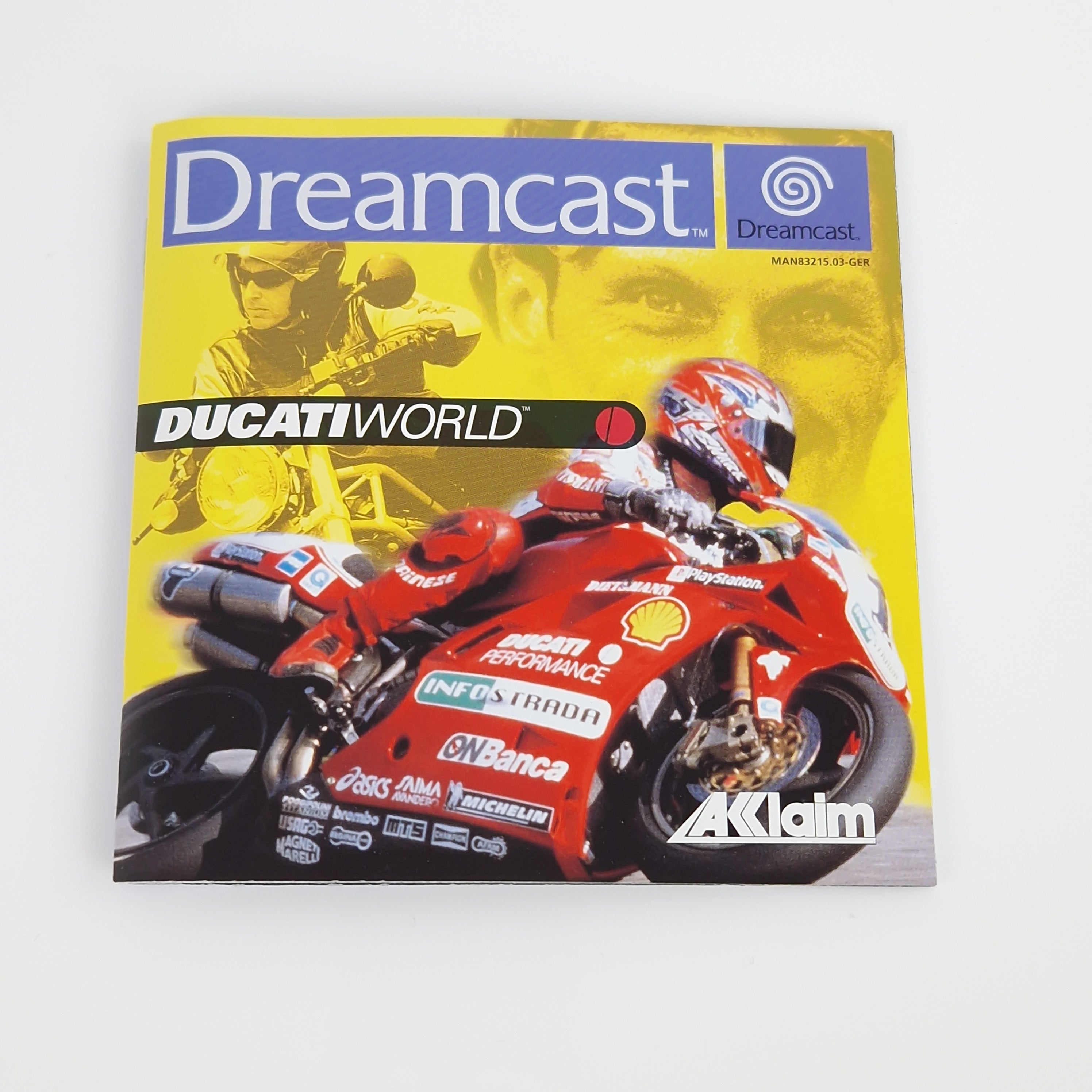 Sega Dreamcast Spiel – Ducati World OVP PAL CIB