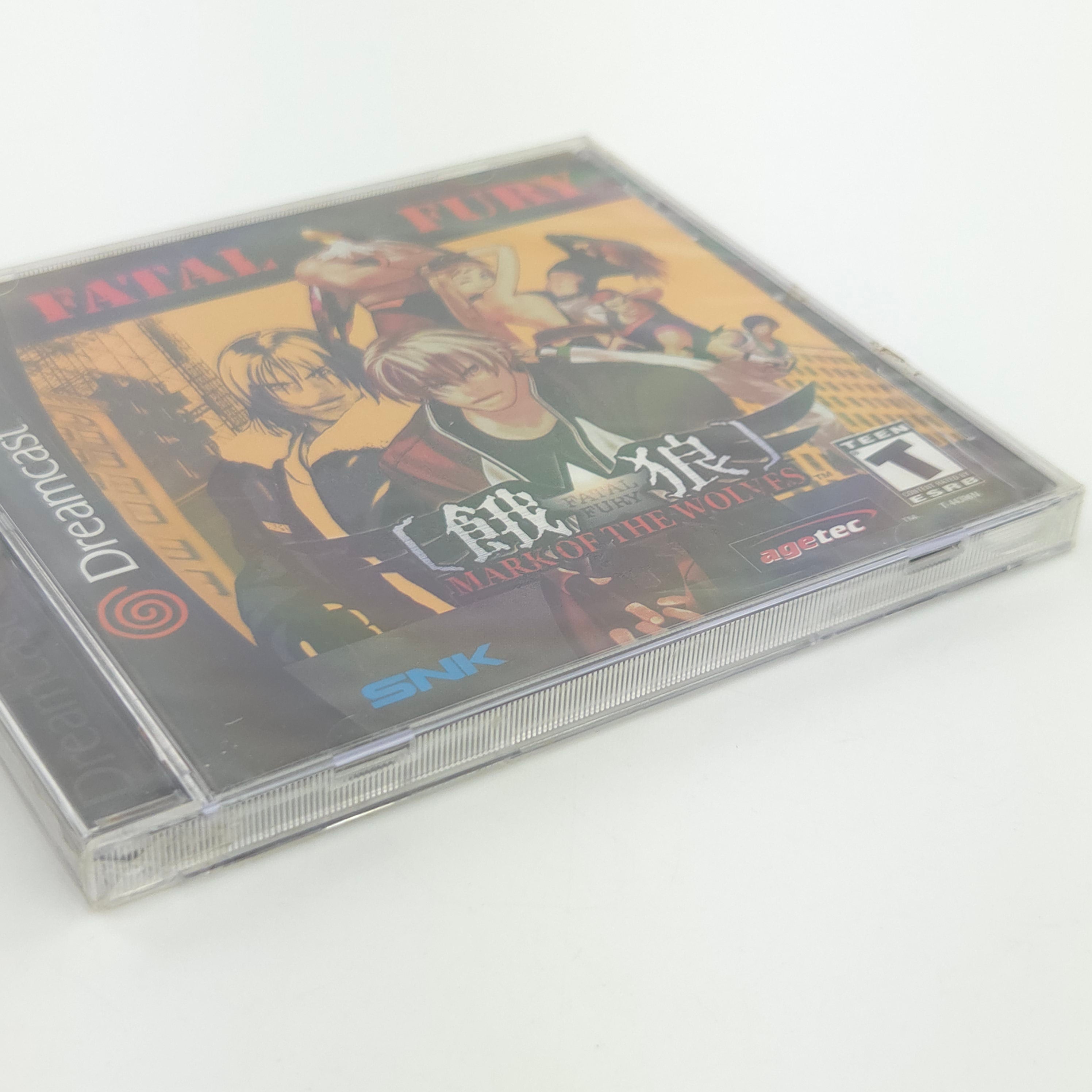 Sega Dreamcast Spiel – Fatal Fury Mark of the Wolves Neu
