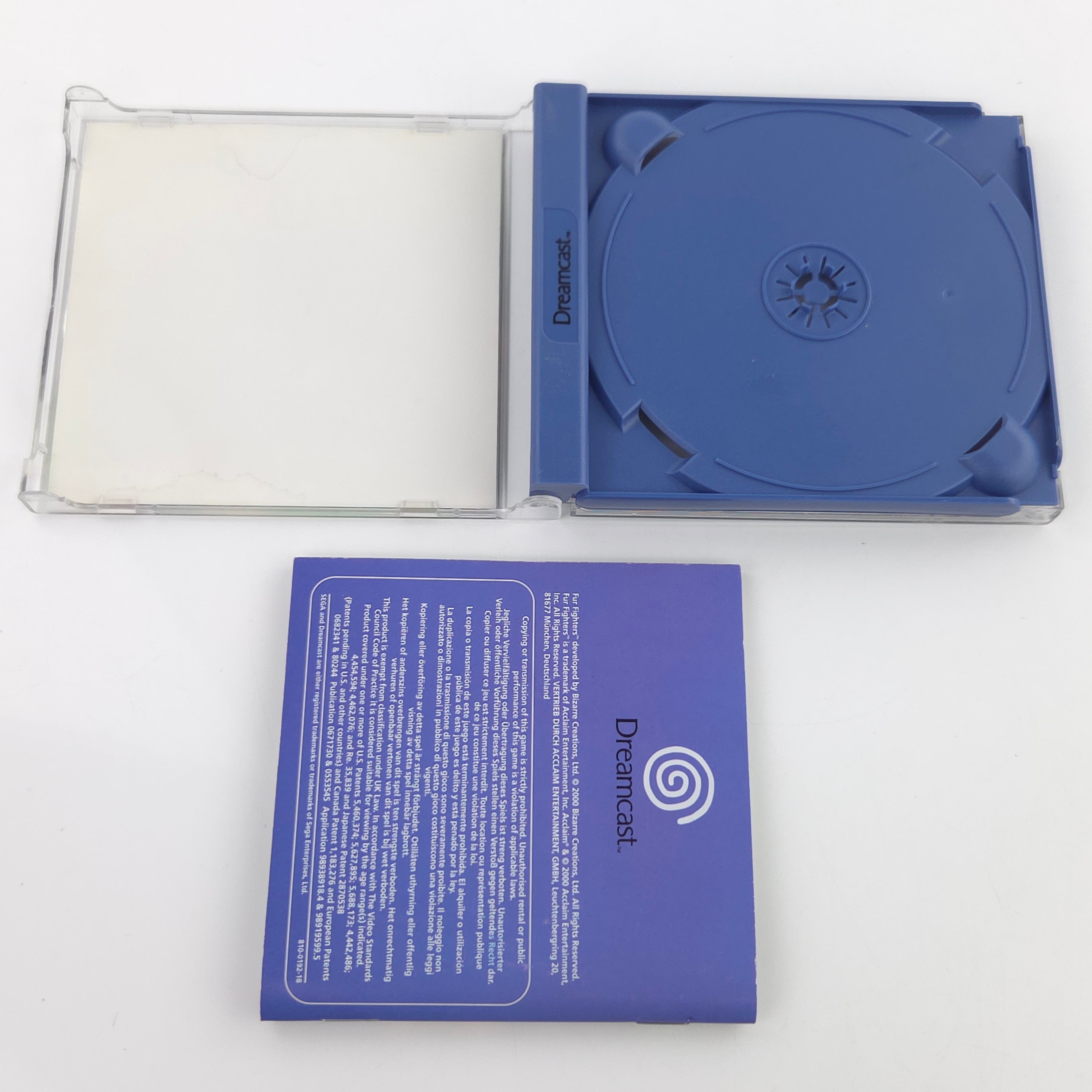 Sega Dreamcast Spiel Fur Fighters DC OVP PAL DE Acclaim