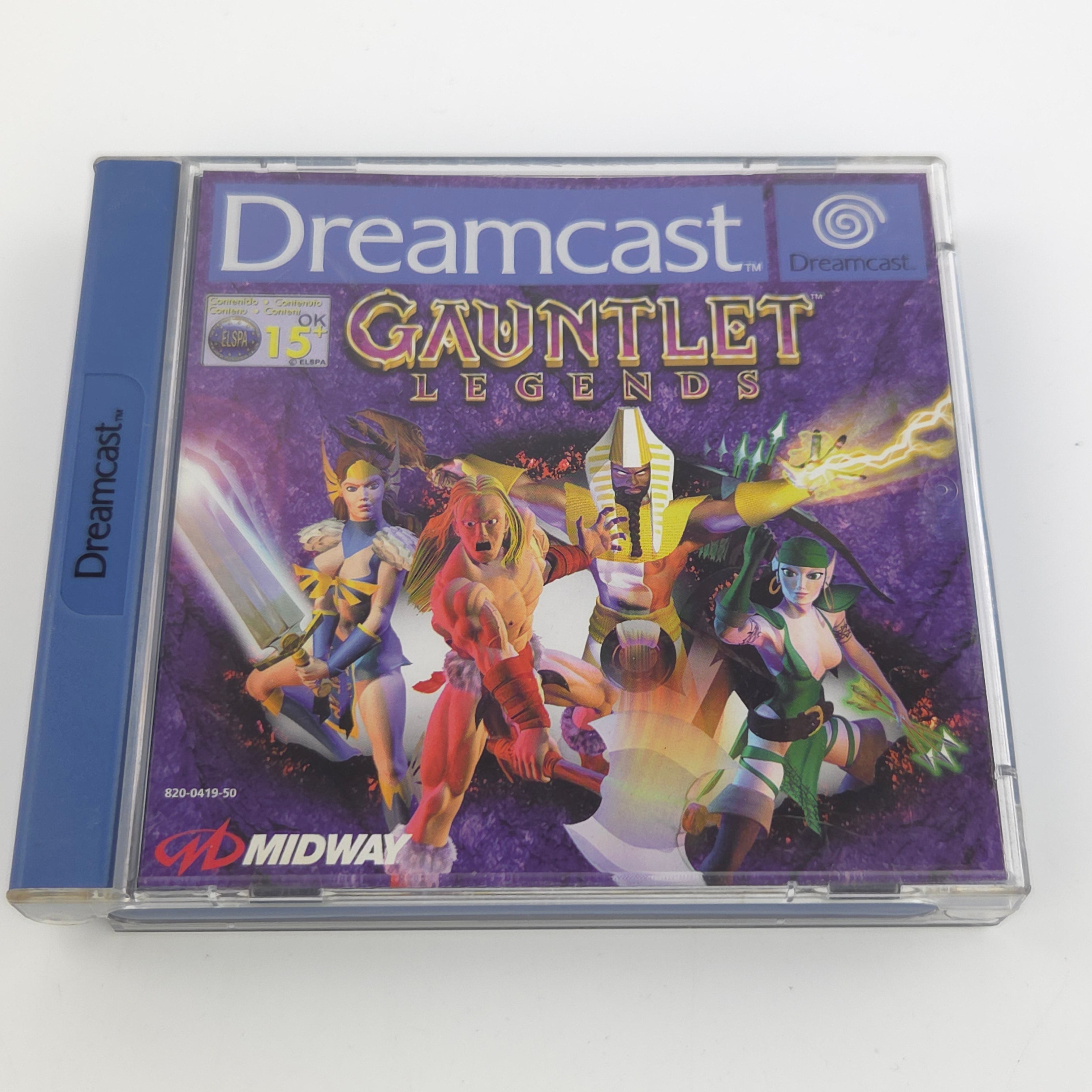 Sega Dreamcast Spiel – Gauntlet Legends (OVP PAL)