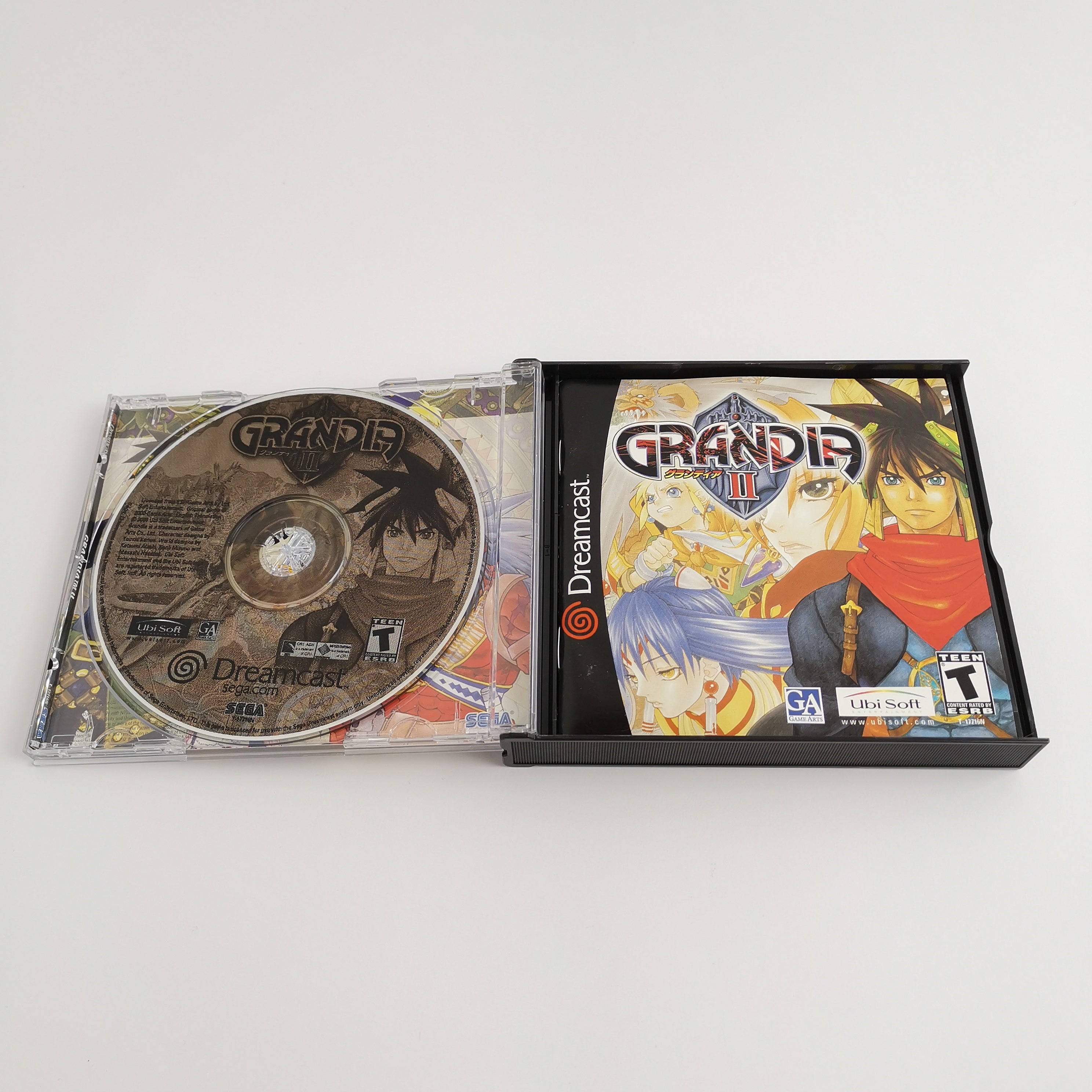Sega Dreamcast Spiel – Grandia II 2 OVP NTSC-U/C USA