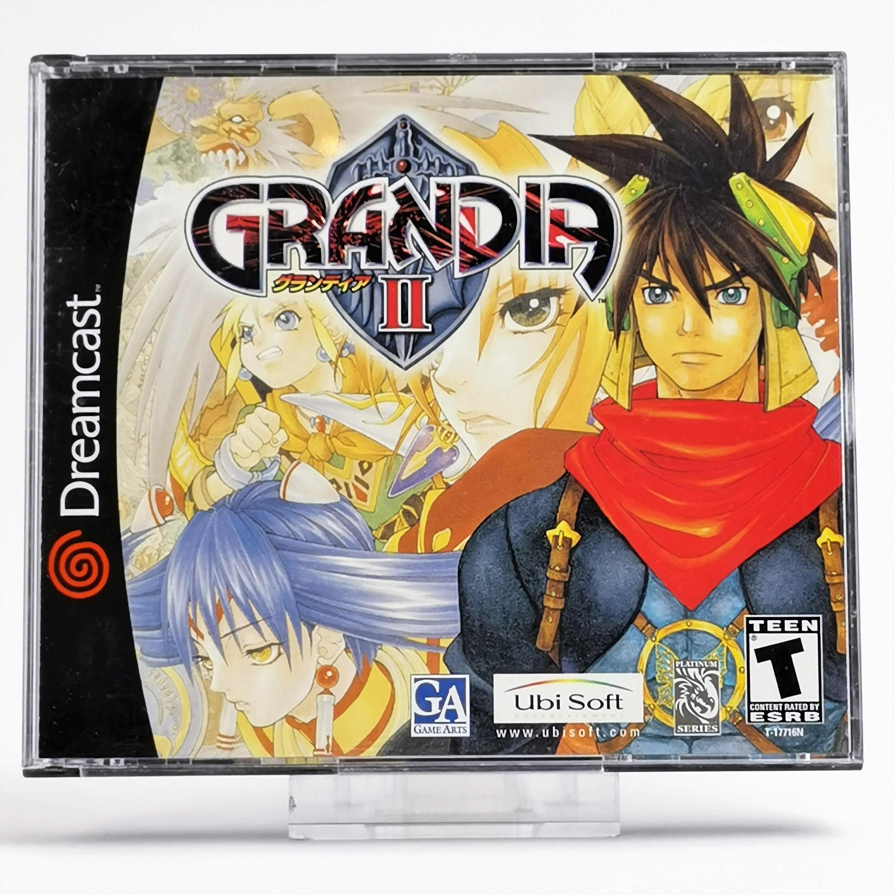 Sega Dreamcast Spiel – Grandia II 2 OVP NTSC-U/C USA
