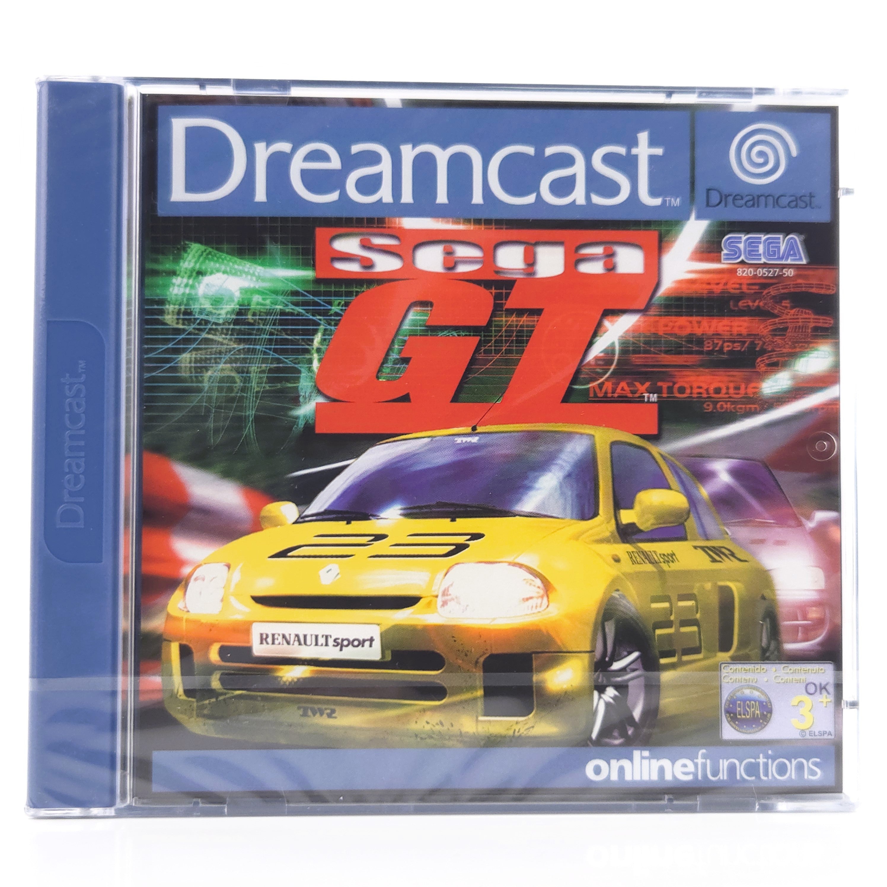 Sega Dreamcast Spiel Sega GT DC OVP NEU SEALED PAL EUR