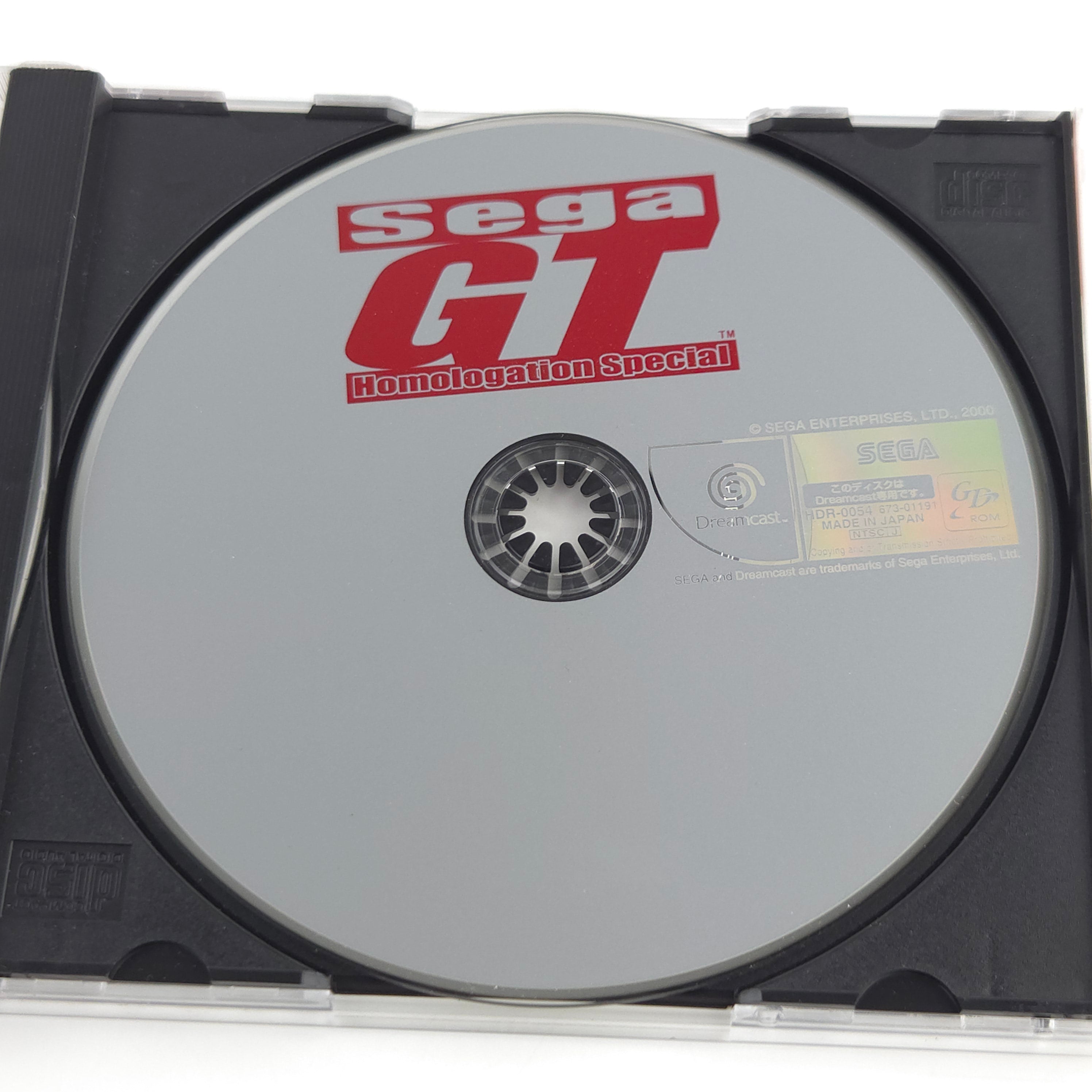 Sega Dreamcast Spiel Sega GT Technical Note Japan OVP