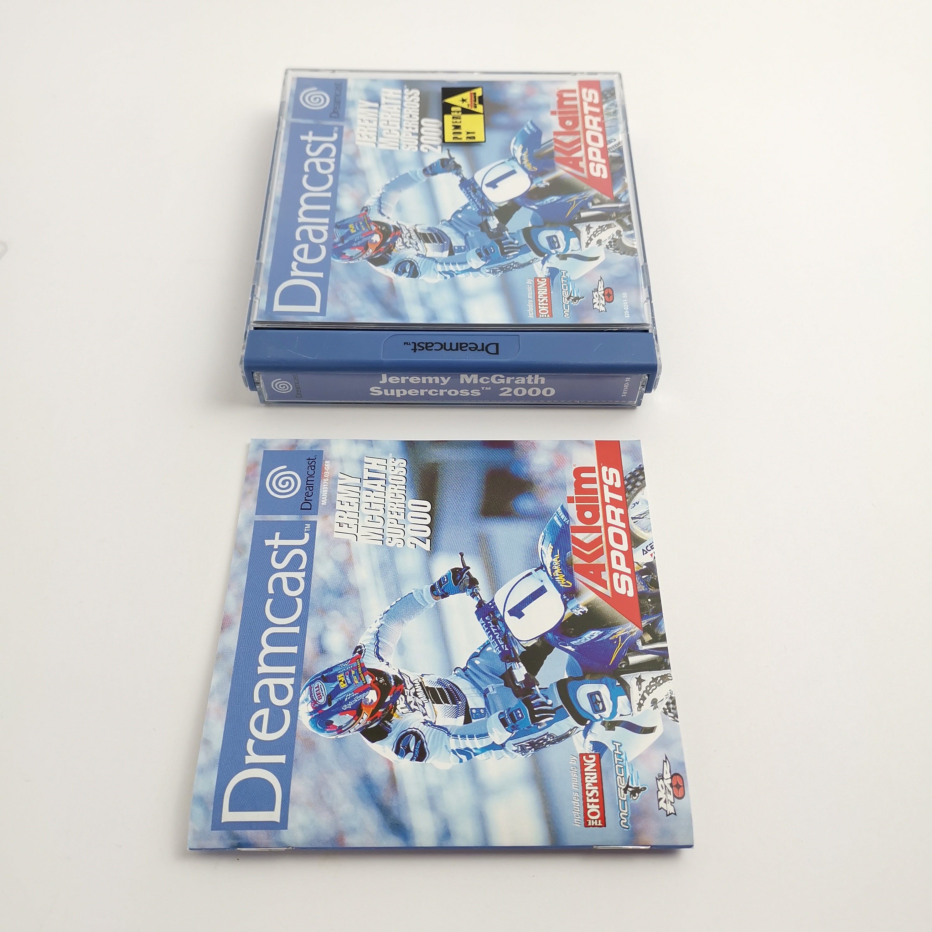 Sega Dreamcast Spiel – Jeremy McGrath Supercross 2000 PAL