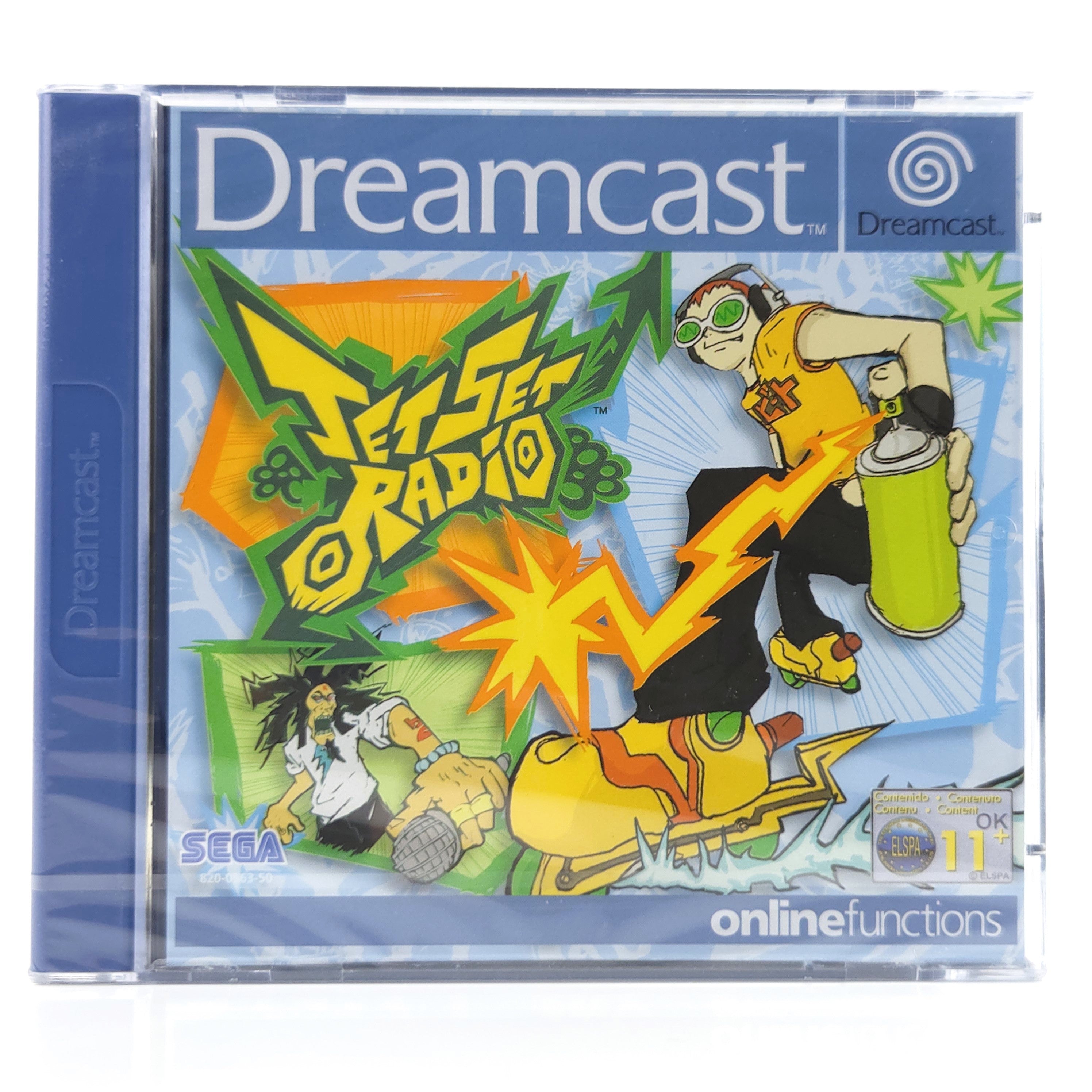 Sega Dreamcast Spiel – Jet Set Radio (PAL Neu)