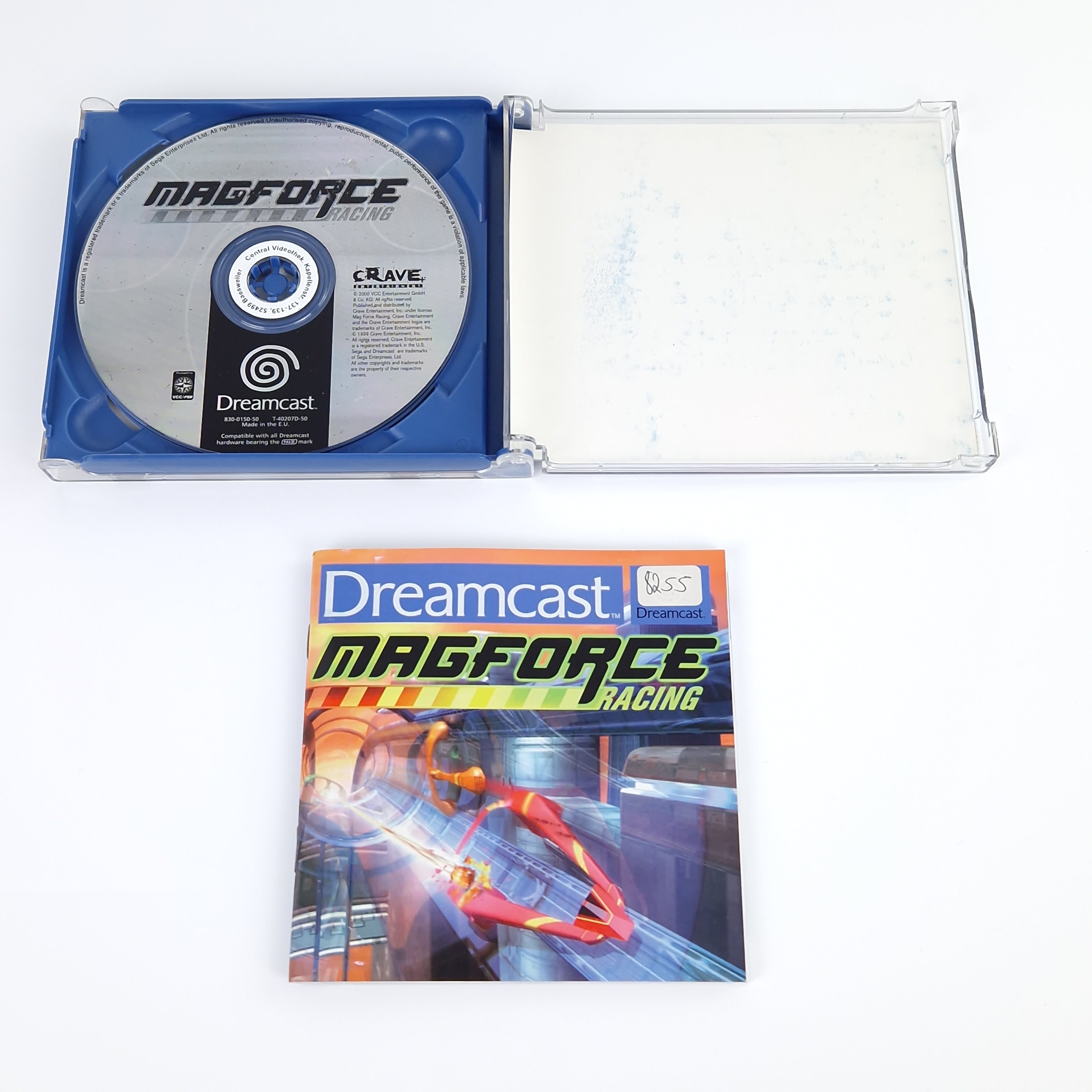 Sega Dreamcast Spiel – Mag Force Racing OVP PAL CIB