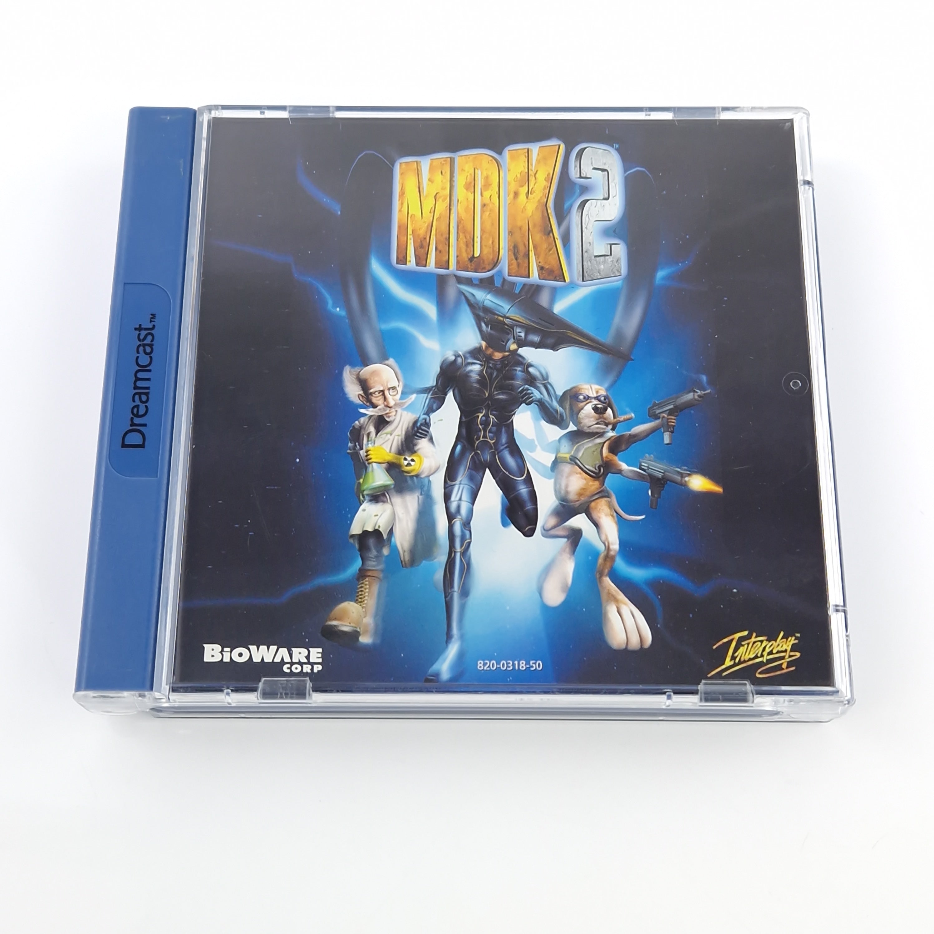 Sega Dreamcast Spiel – MDK 2 OVP PAL