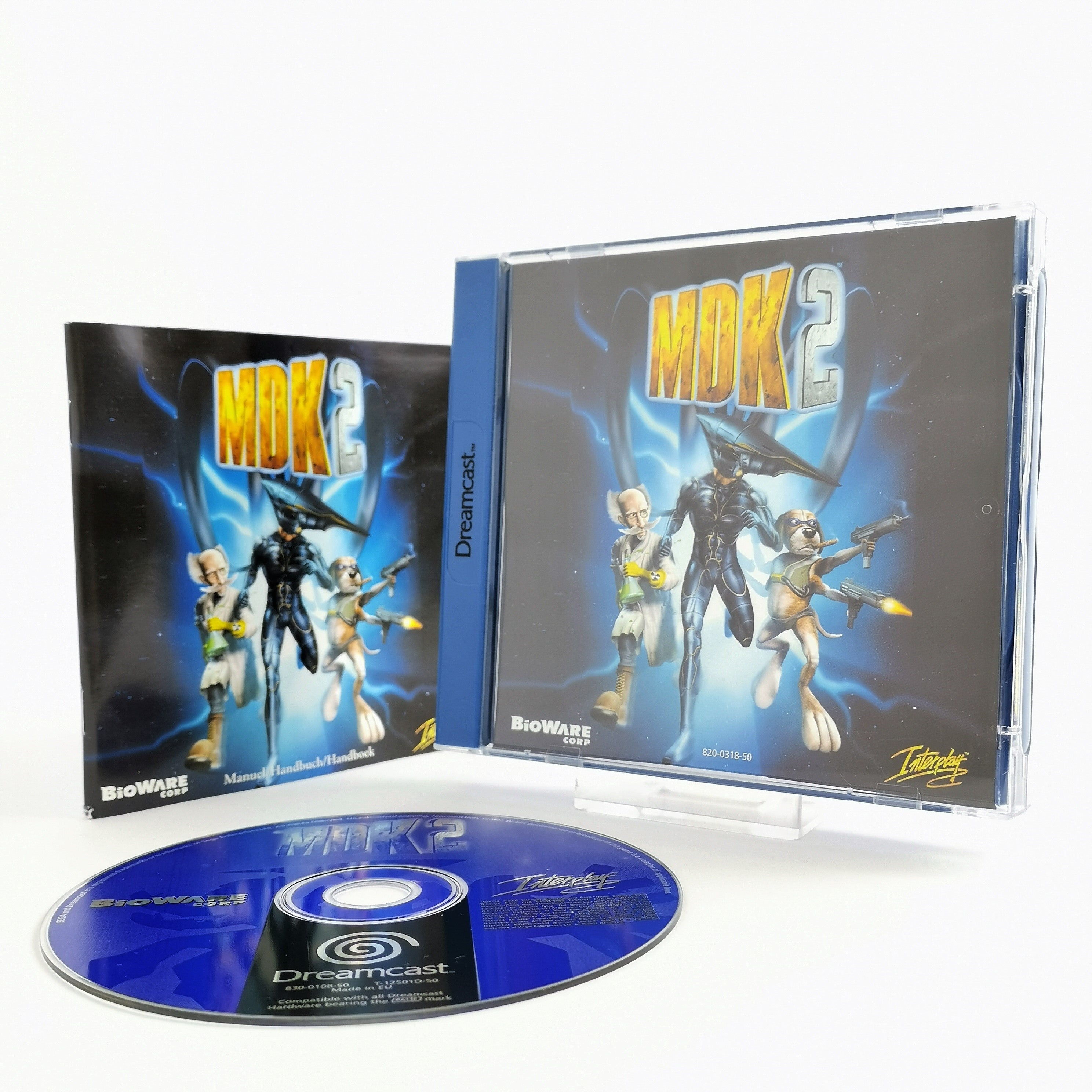 Sega Dreamcast Spiel – MDK 2 OVP PAL