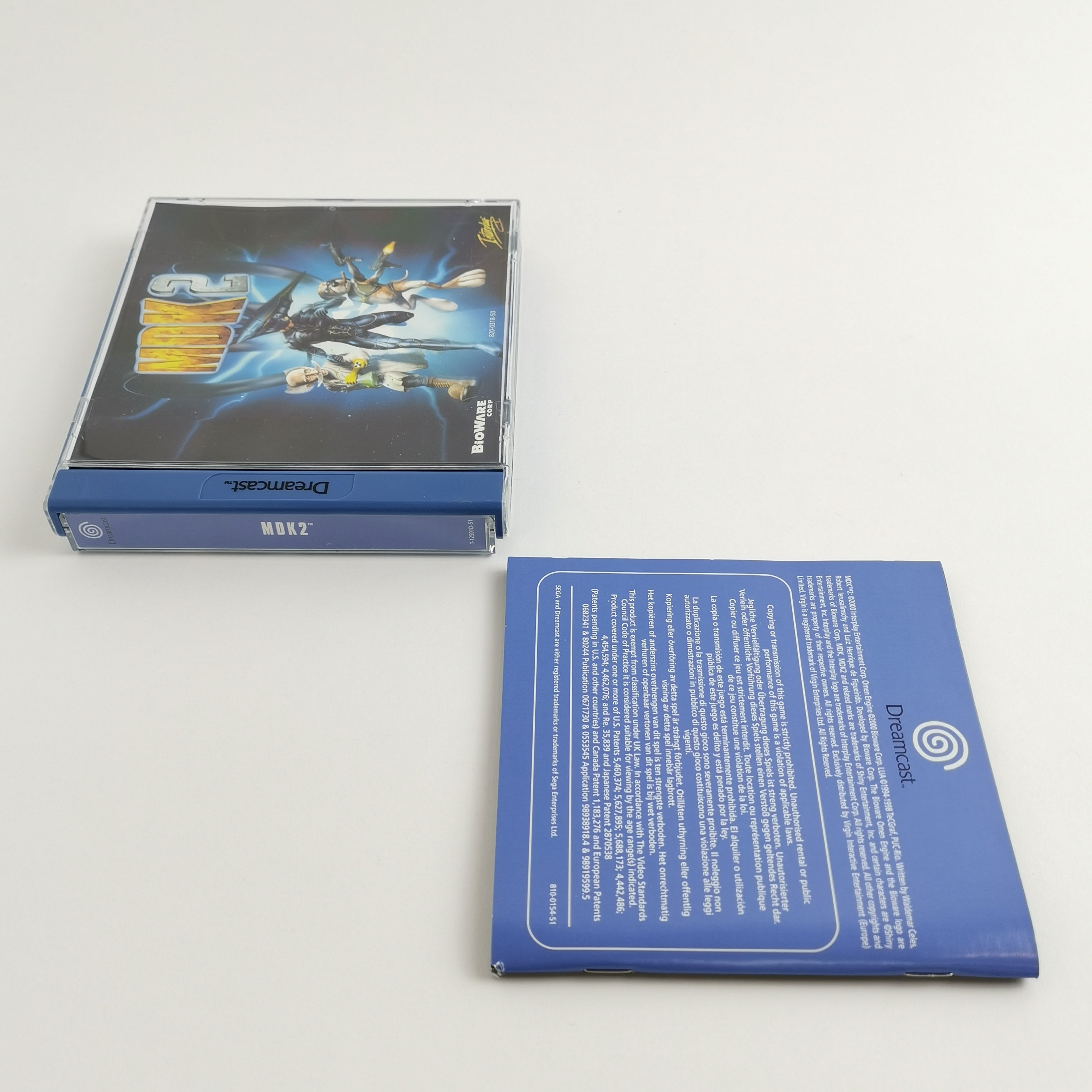 Sega Dreamcast Spiel – MDK 2 OVP PAL
