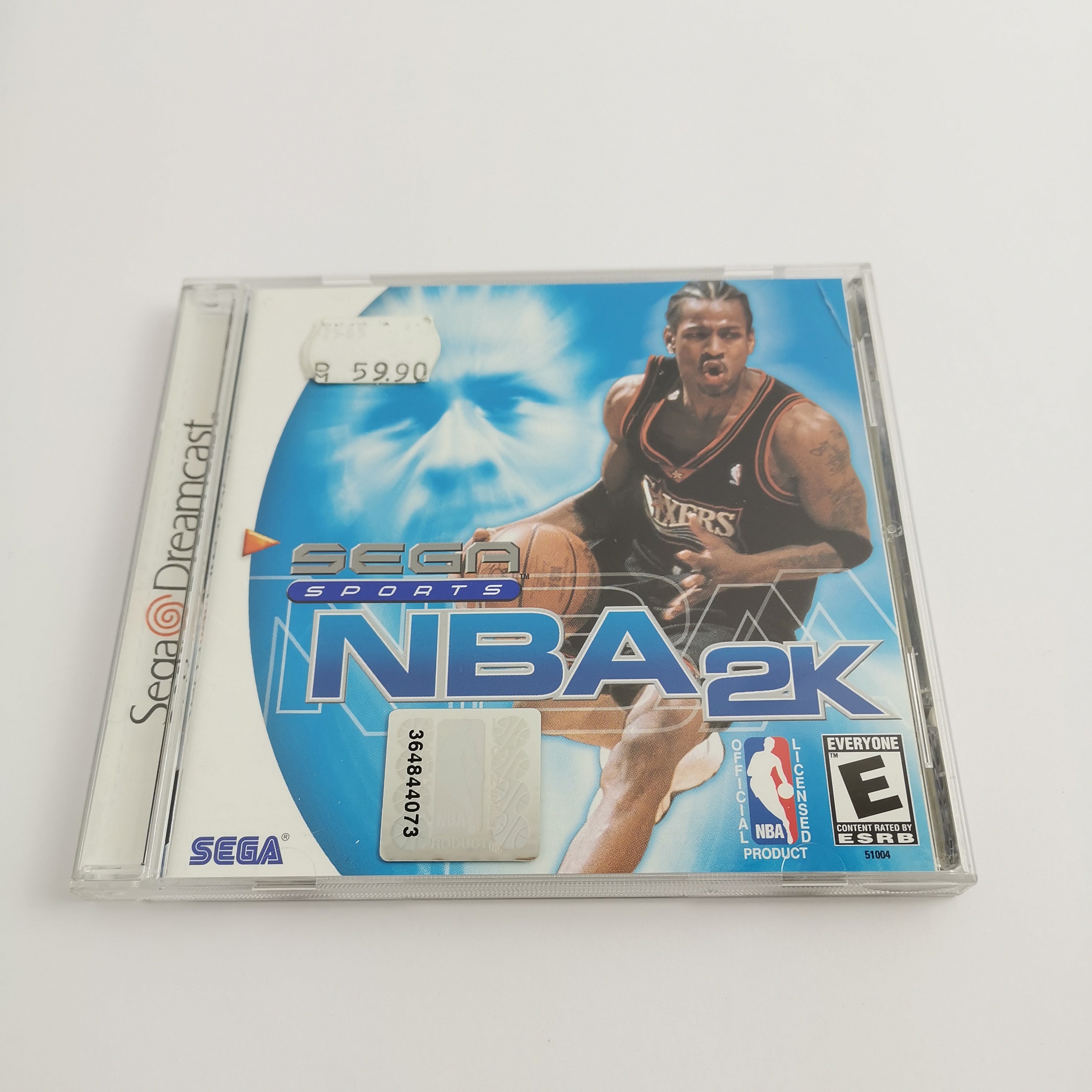 Sega Dreamcast Spiel – NBA 2K Basketball OVP NTSC-USA