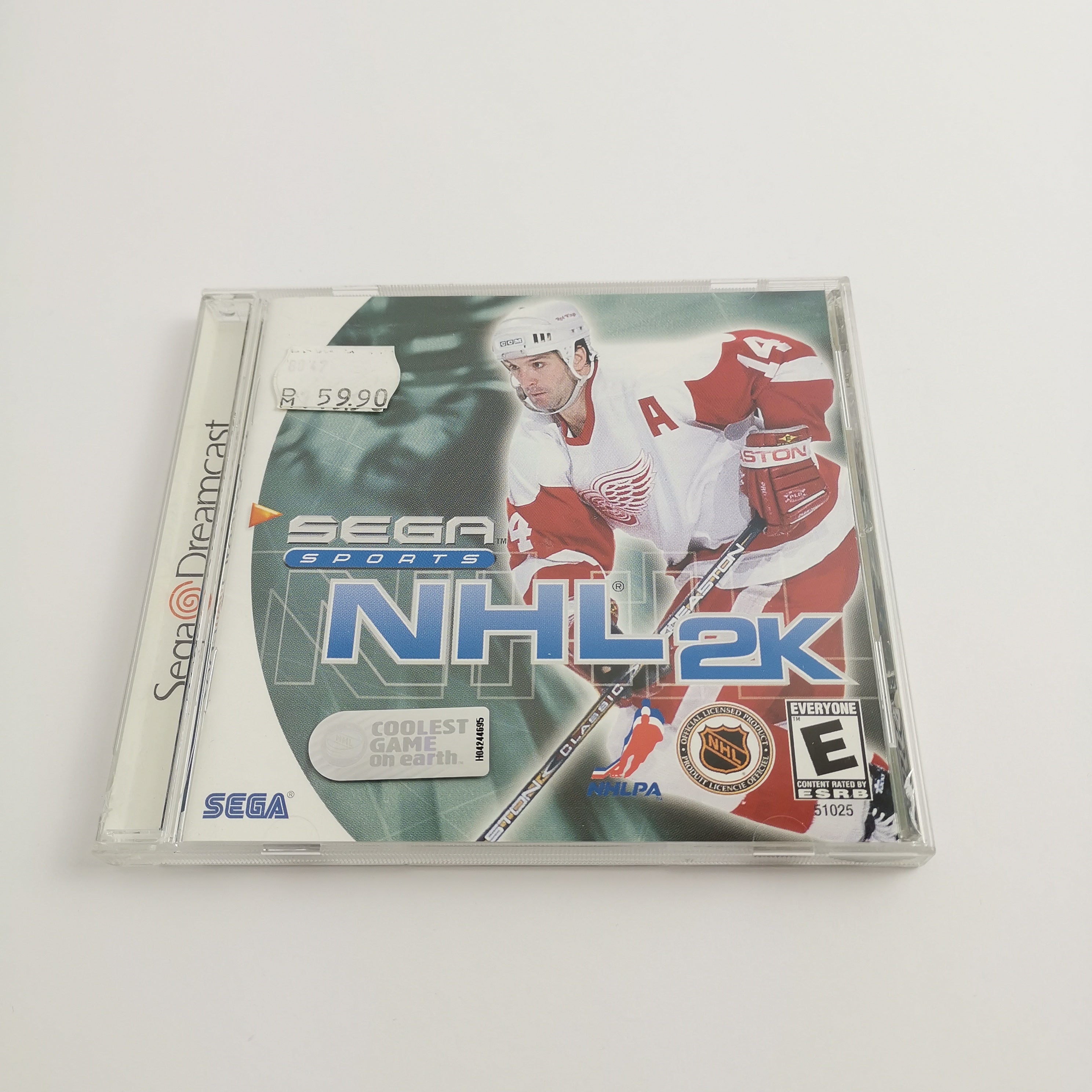 Sega Dreamcast Spiel – NHL 2K Sega Sports Icehockey OVP