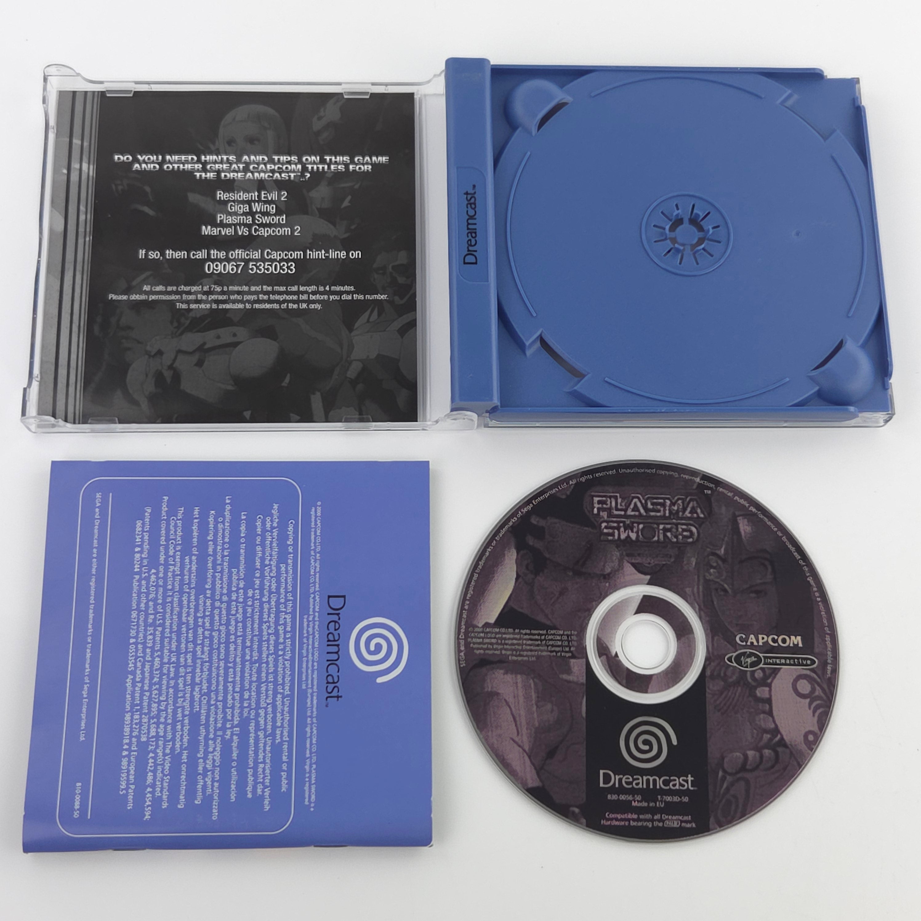 Sega Dreamcast Spiel Plasma Sword Nightmare Bilstein OVP