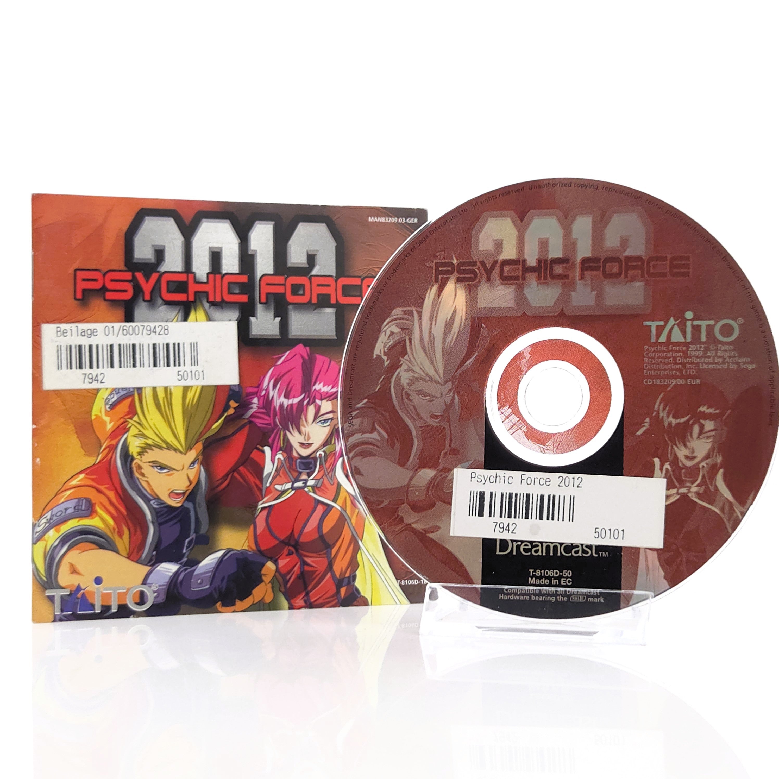 Sega Dreamcast Spiel – Psychic Force 2012 (PAL)