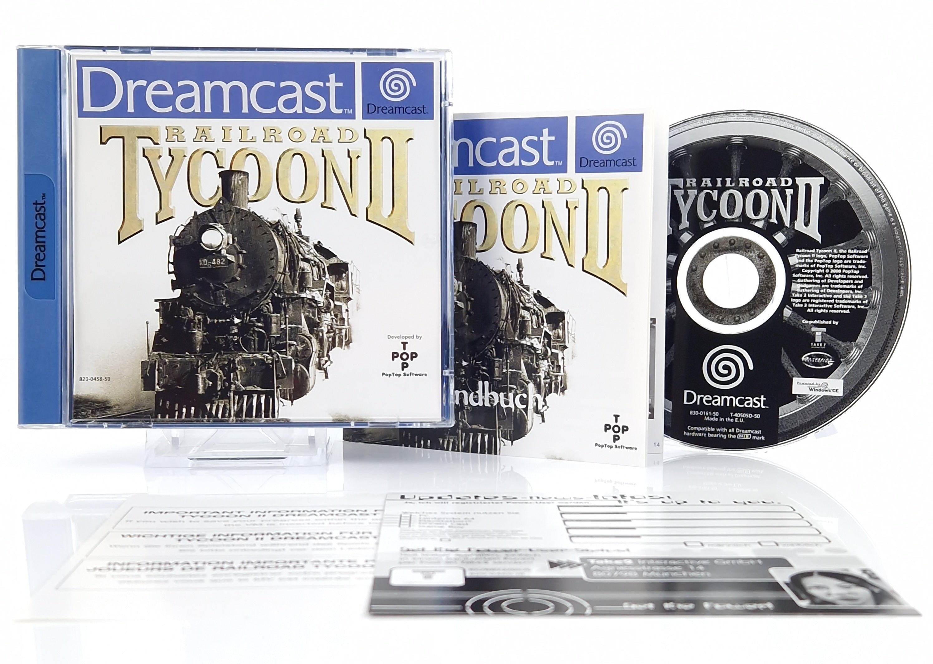 Sega Dreamcast Spiel – Railroad Tycoon II 2 (PAL OVP)