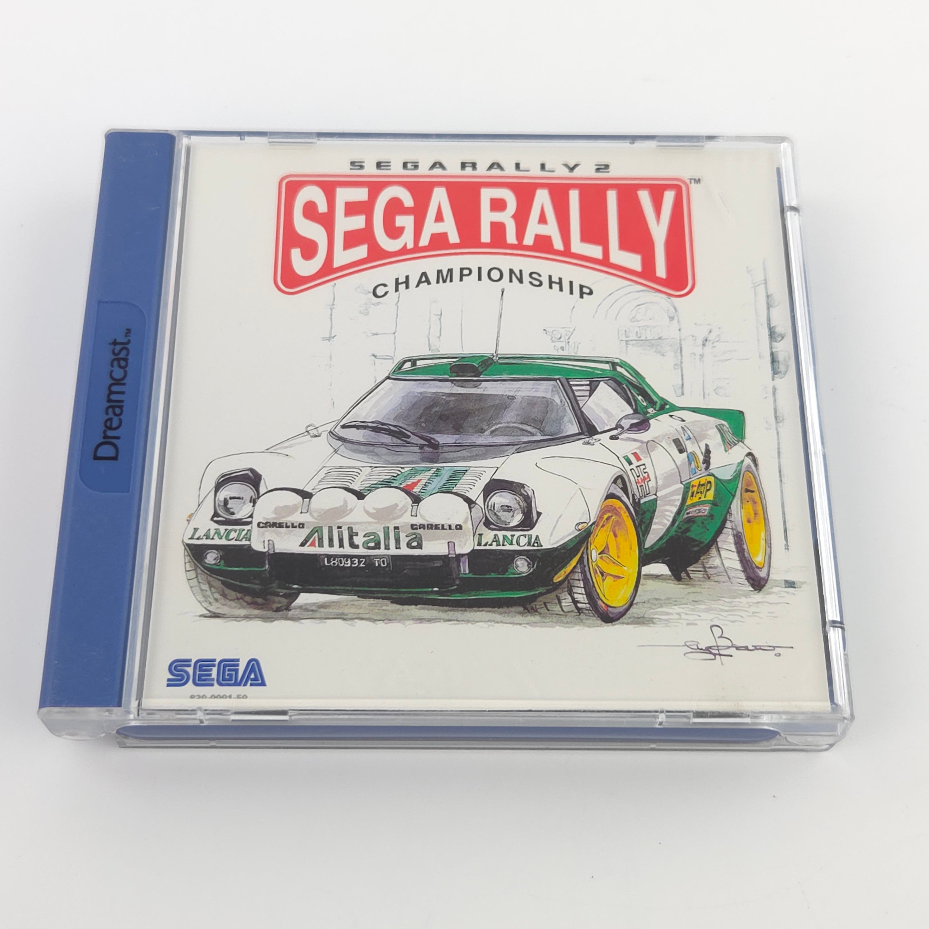 Sega Dreamcast Spiel Sega Rally 2 Championship OVP PAL