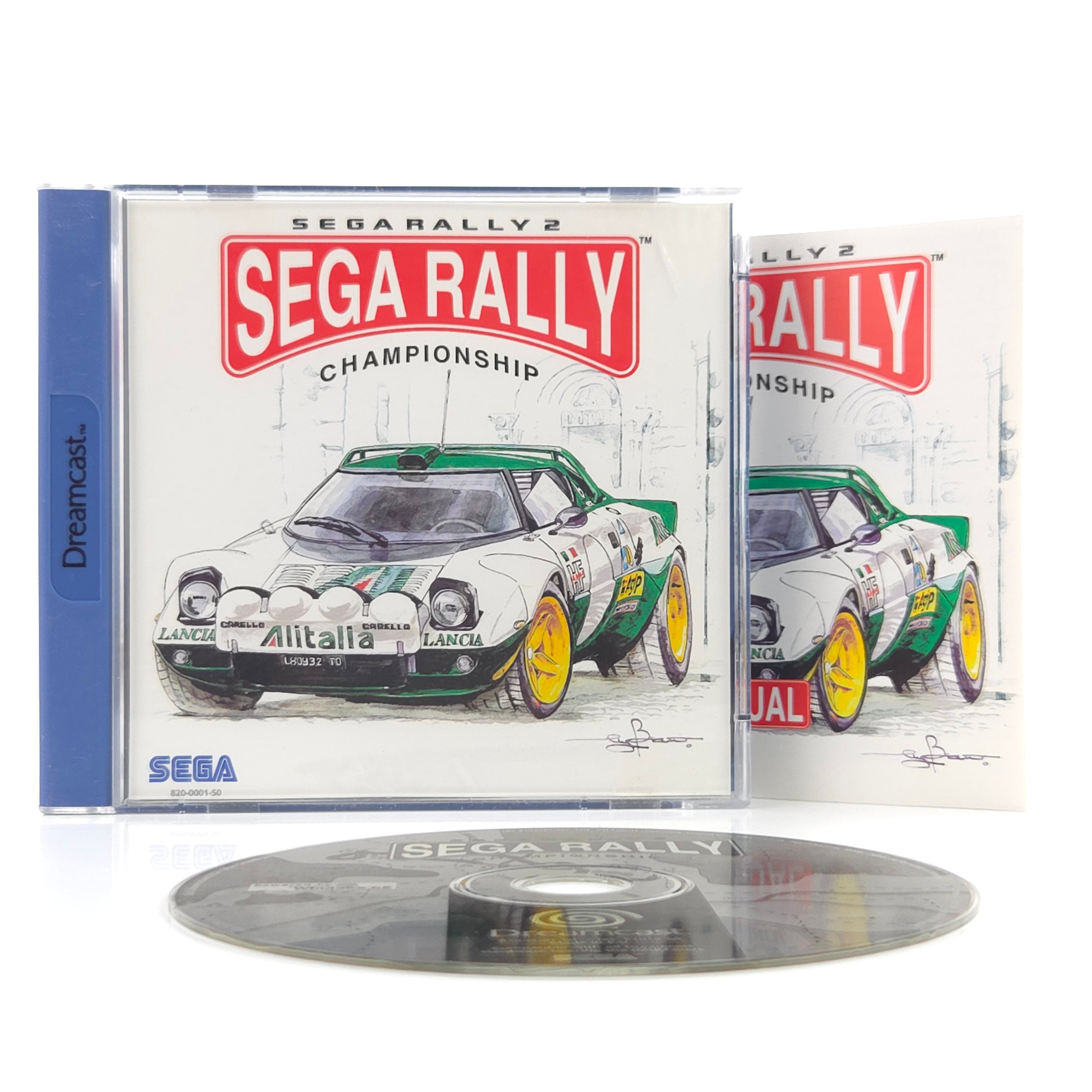 Sega Dreamcast Spiel Sega Rally 2 Championship OVP PAL