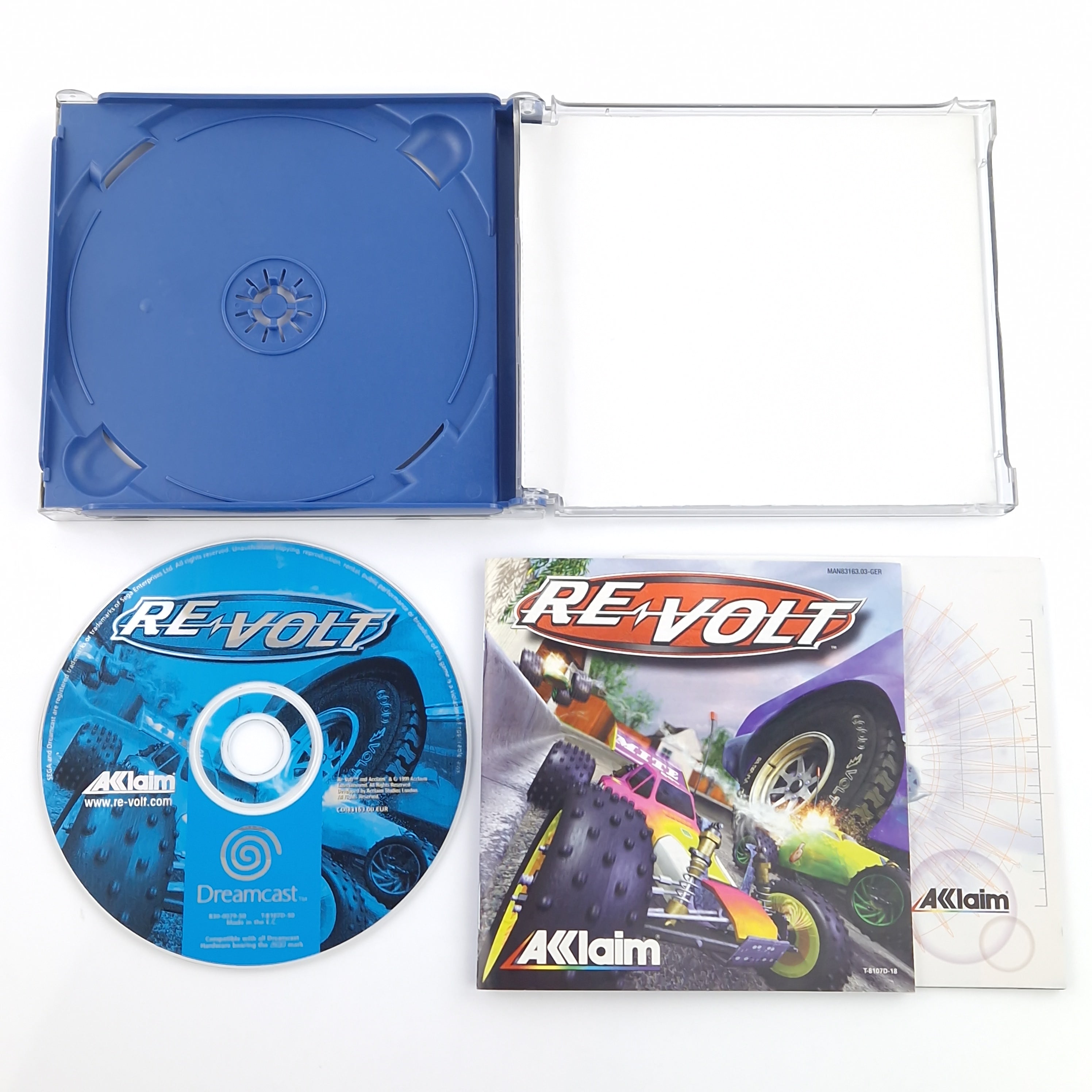 Sega Dreamcast Spiel – RE-Volt OVP PAL