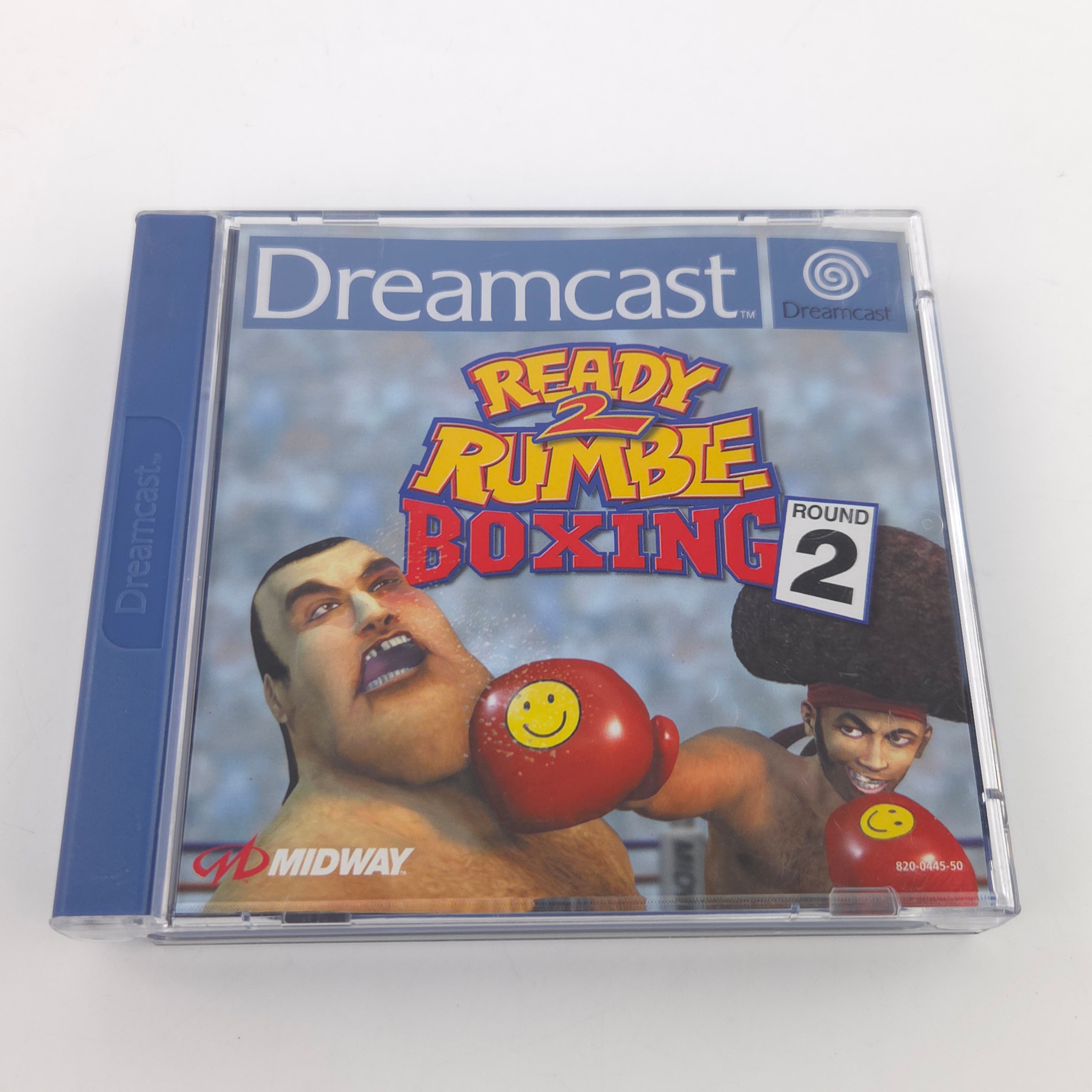 Sega Dreamcast Spiel Ready 2 Rumble Boxing Round 2 OVP PAL