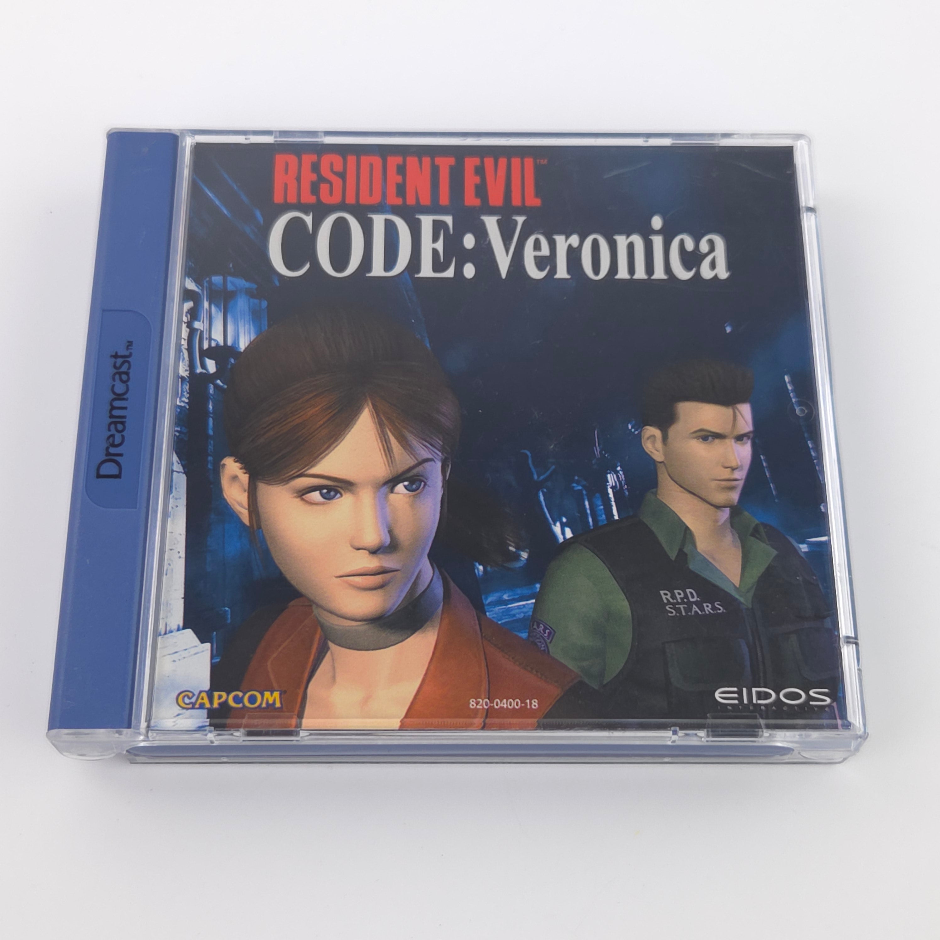 Sega Dreamcast Spiel Resident Evil Code Veronica OVP PAL