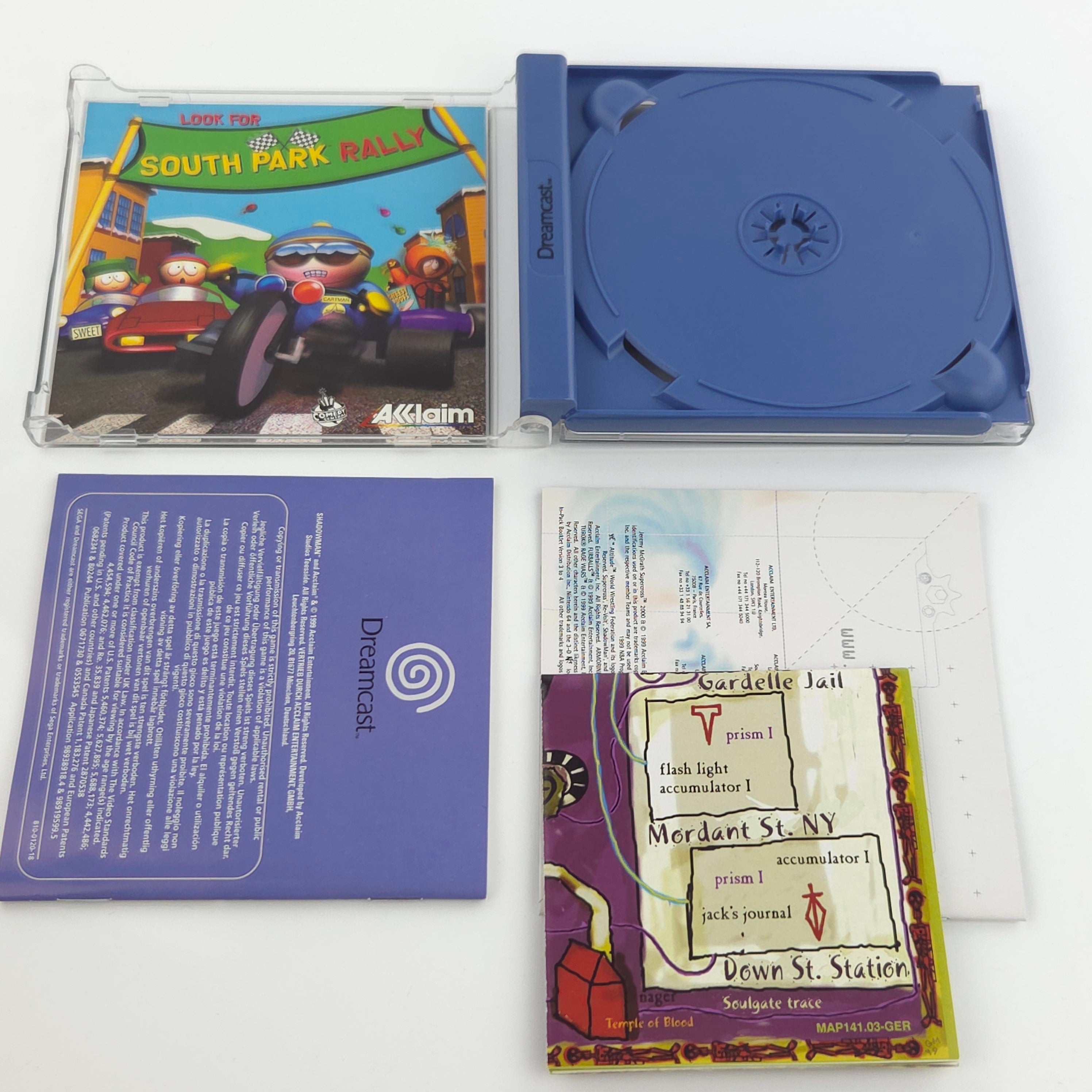 Sega Dreamcast Spiel – Shadow Man Rette deine Seele PAL