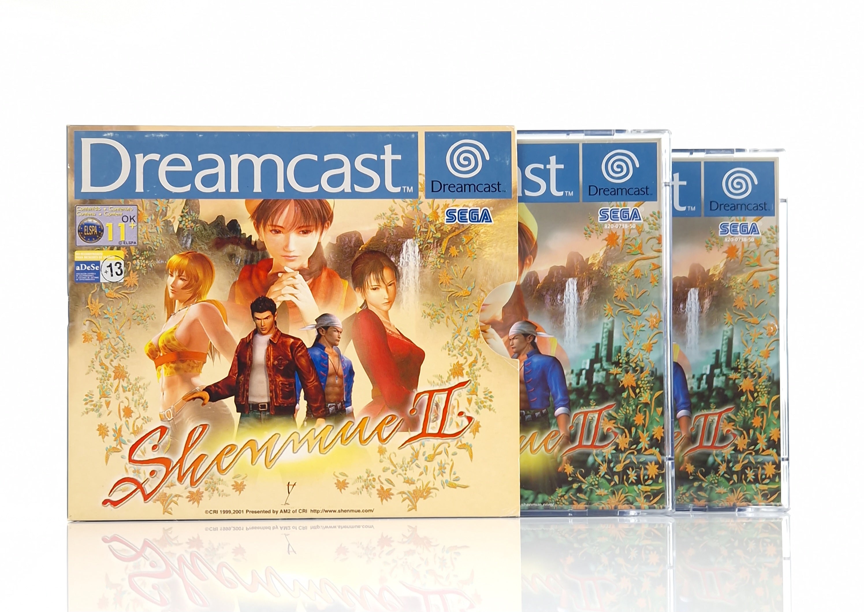 Sega Dreamcast Spiel – Shenmue II OVP PAL CIB