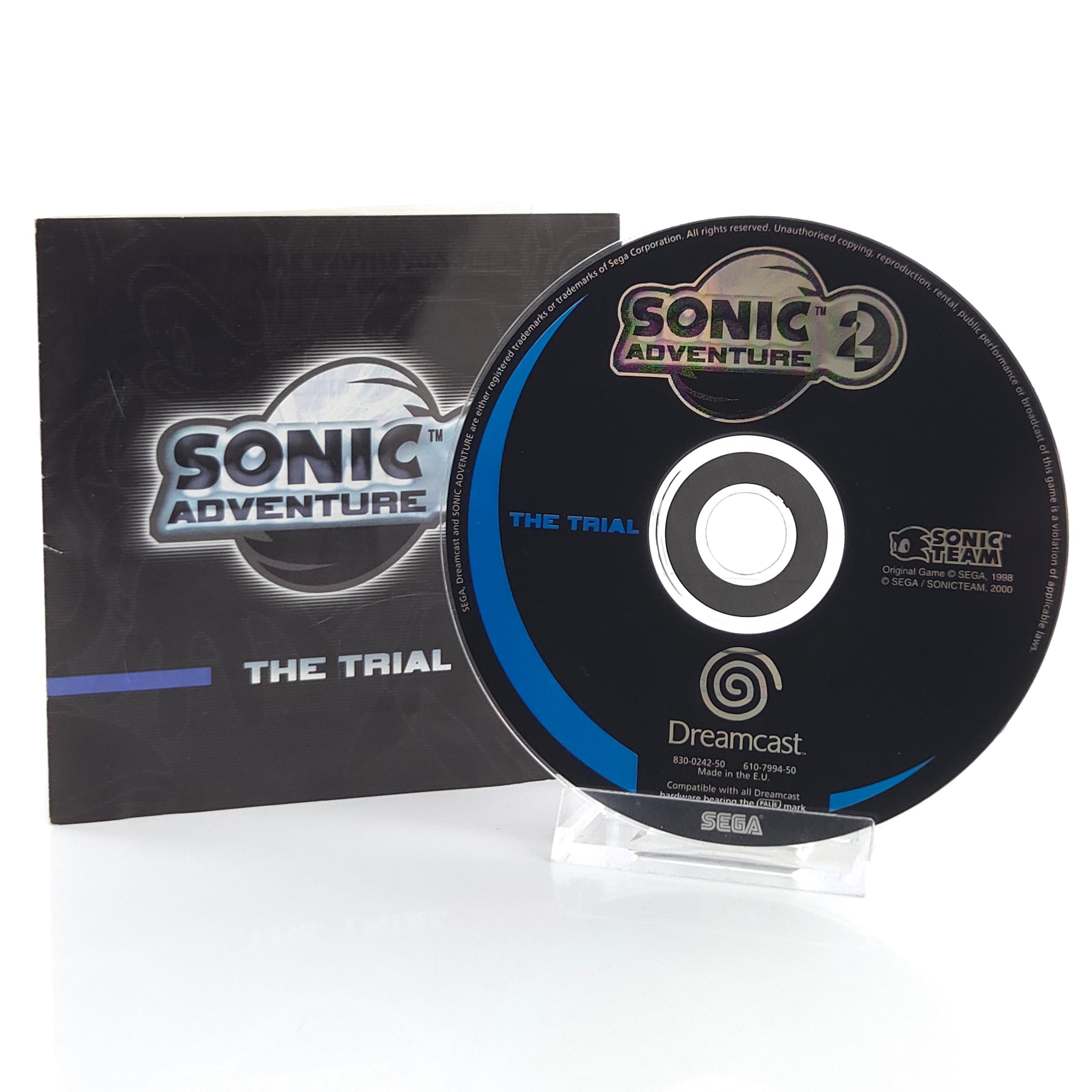 Sega Dreamcast Spiel – Sonic Adventure 2 The Trial (PAL)
