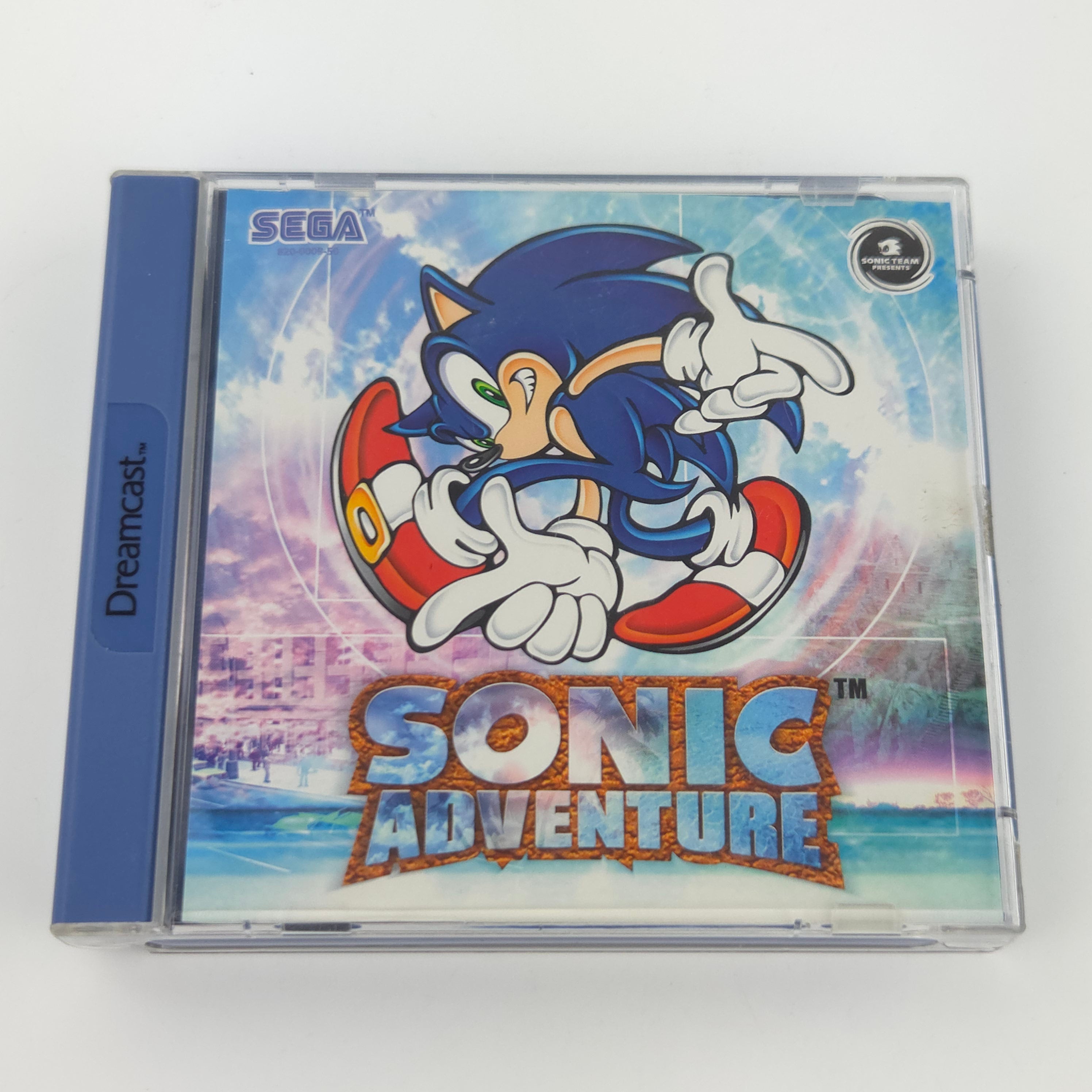 Sega Dreamcast Spiel Sonic Adventure OVP PAL
