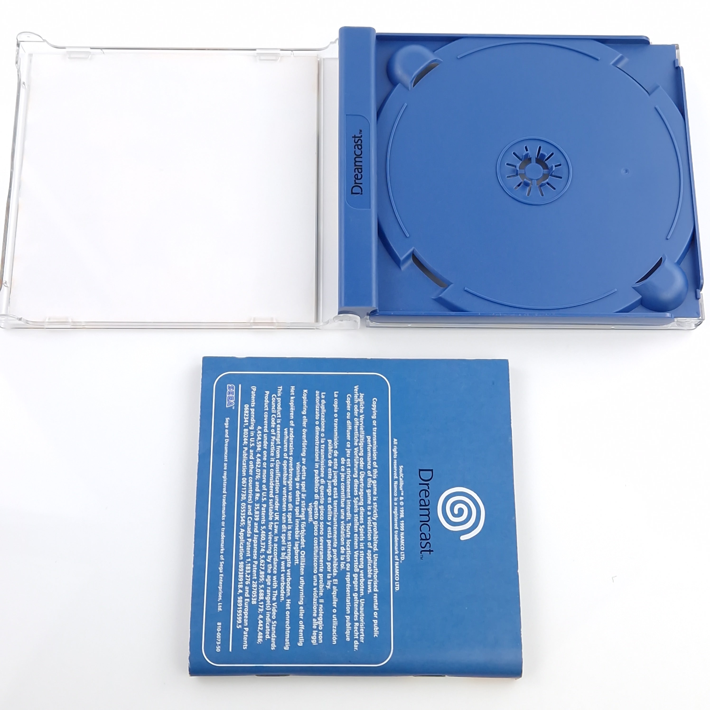 Sega Dreamcast Spiel – Soul Calibur OVP PAL