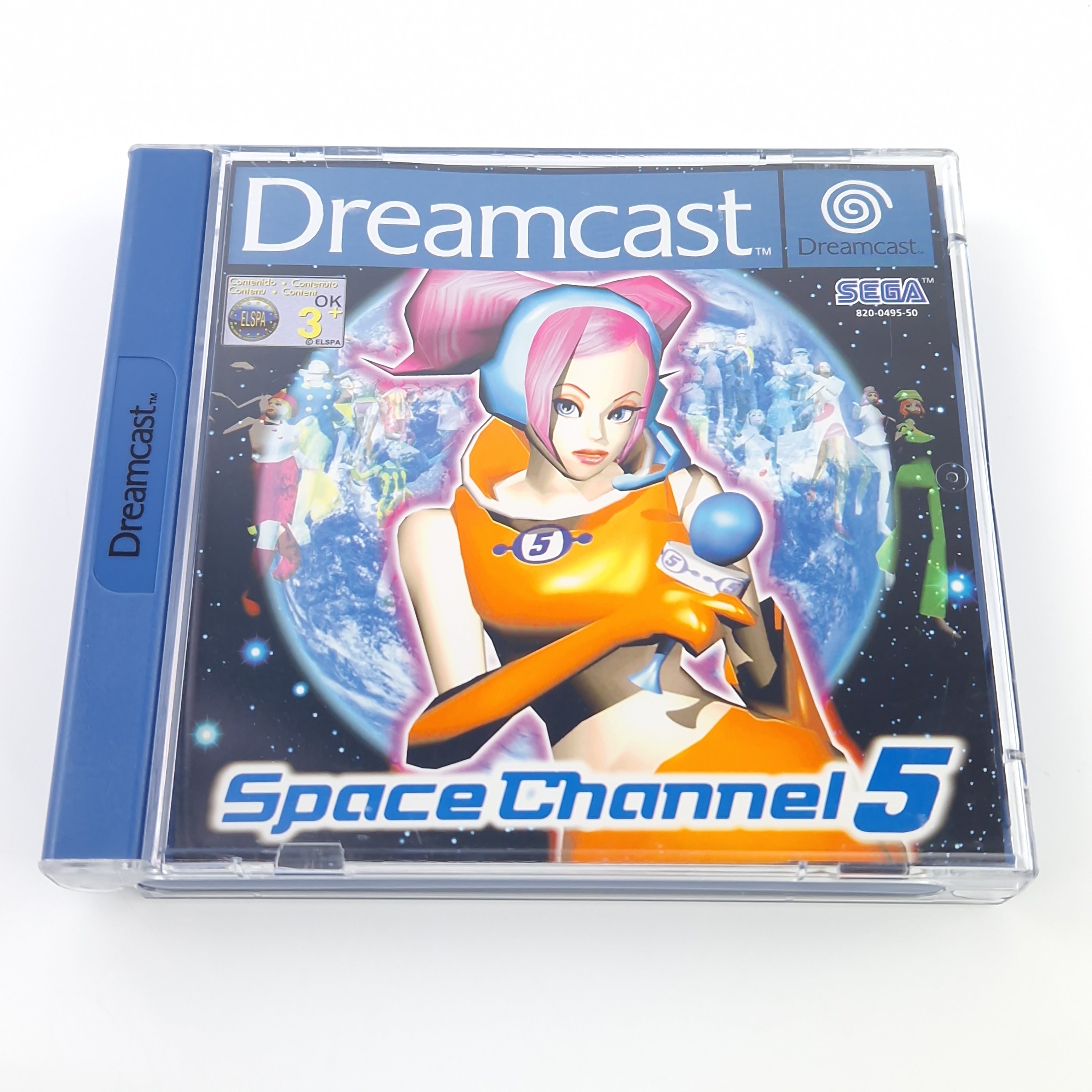 Sega Dreamcast Spiel – Space Channel 5 OVP PAL