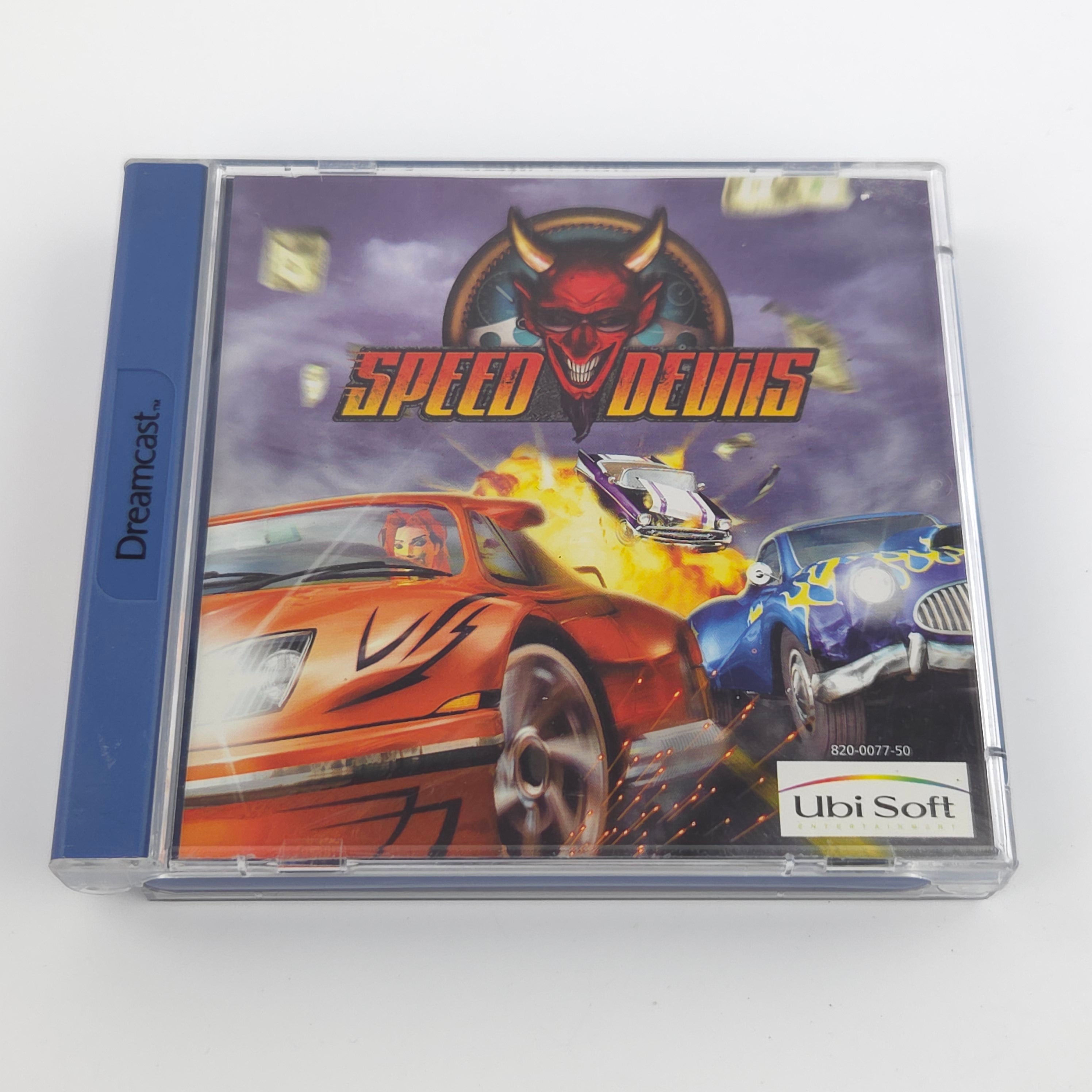 Sega Dreamcast Spiel Speed Devils OVP PAL Ubi Soft