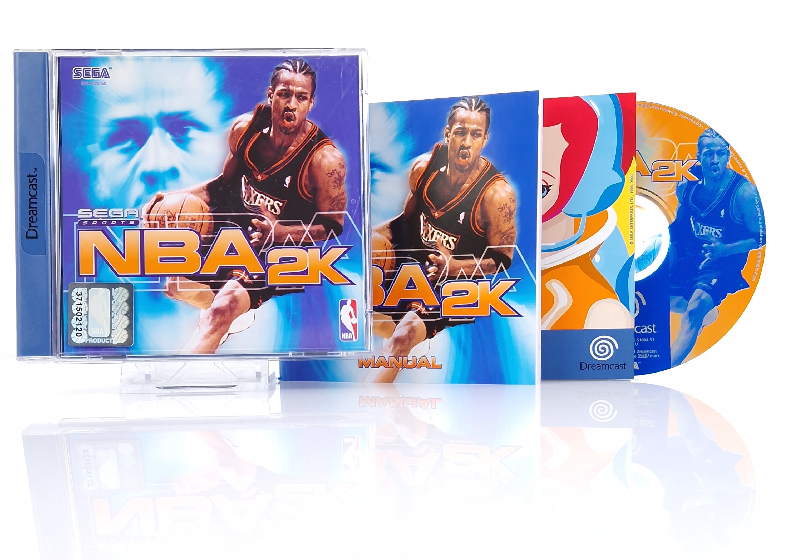 Sega Dreamcast Spiel – Sega Sports NBA 2K OVP CIB
