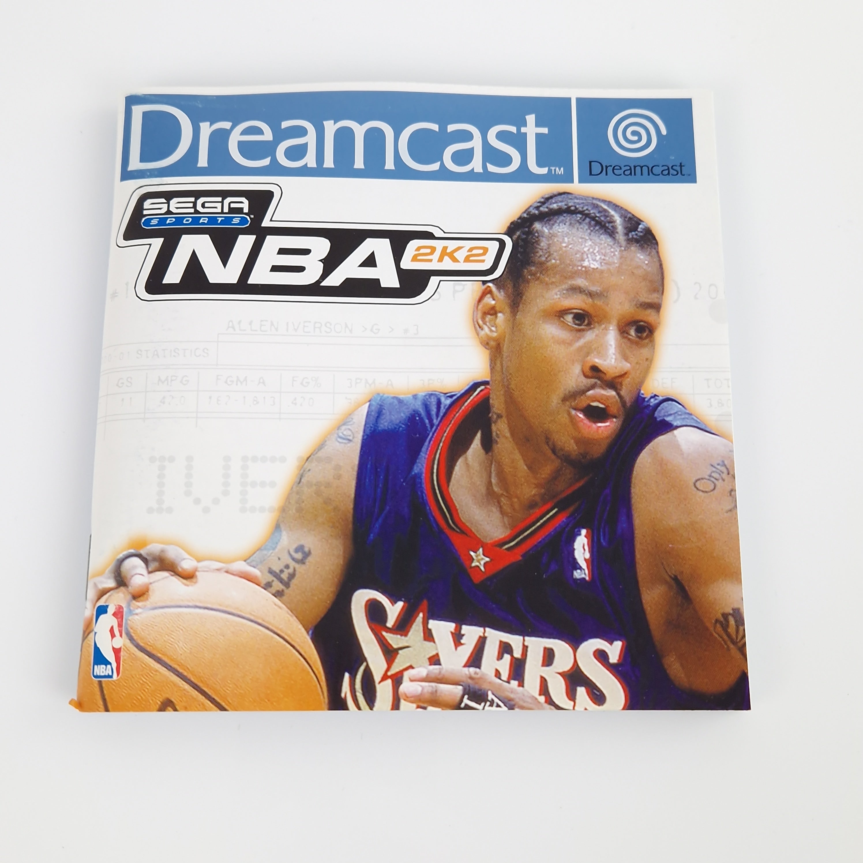 Sega Dreamcast Spiel – Sega Sports NBA 2K2 OVP CIB
