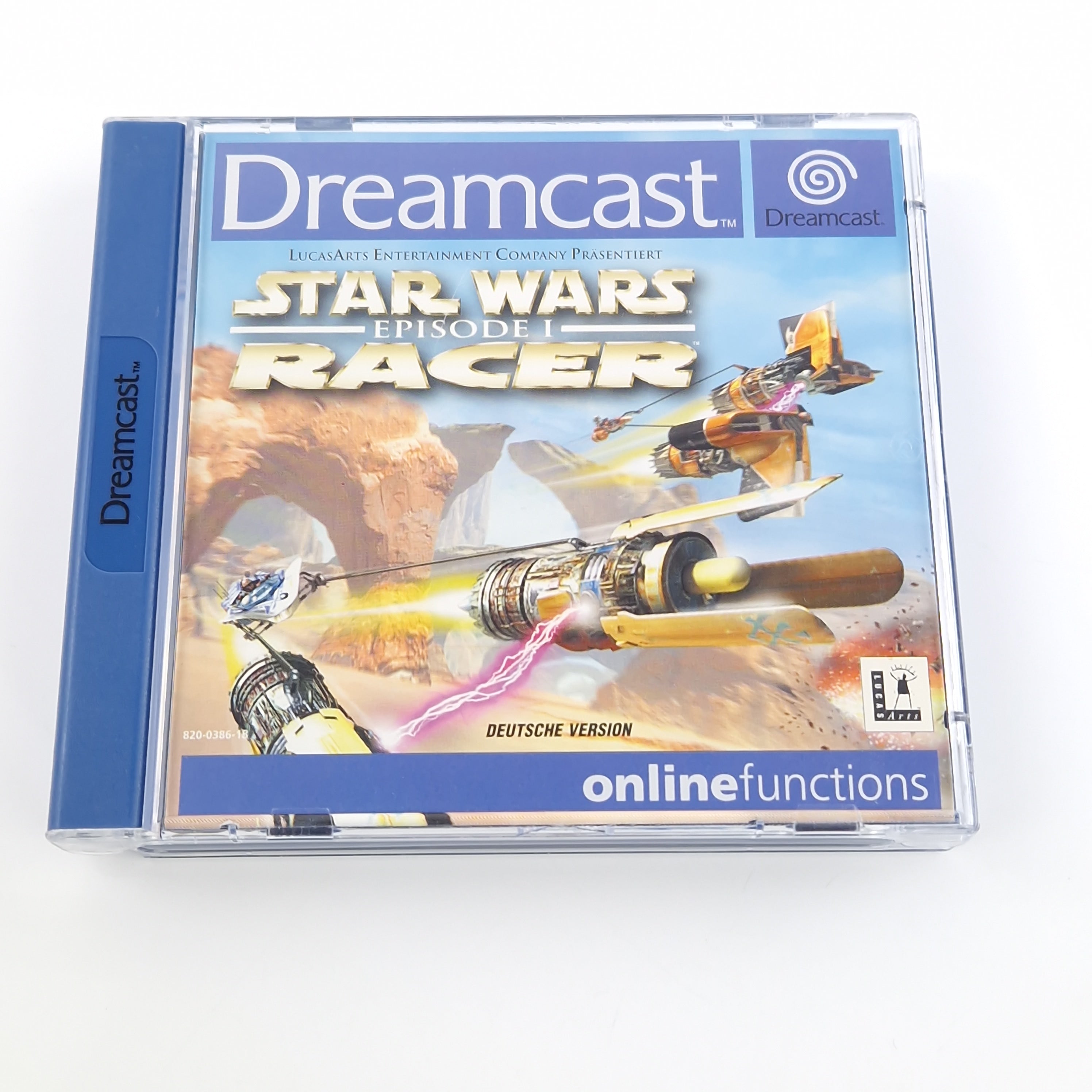 Sega Dreamcast Spiel – Star Wars Episode I Racer (PAL OVP)