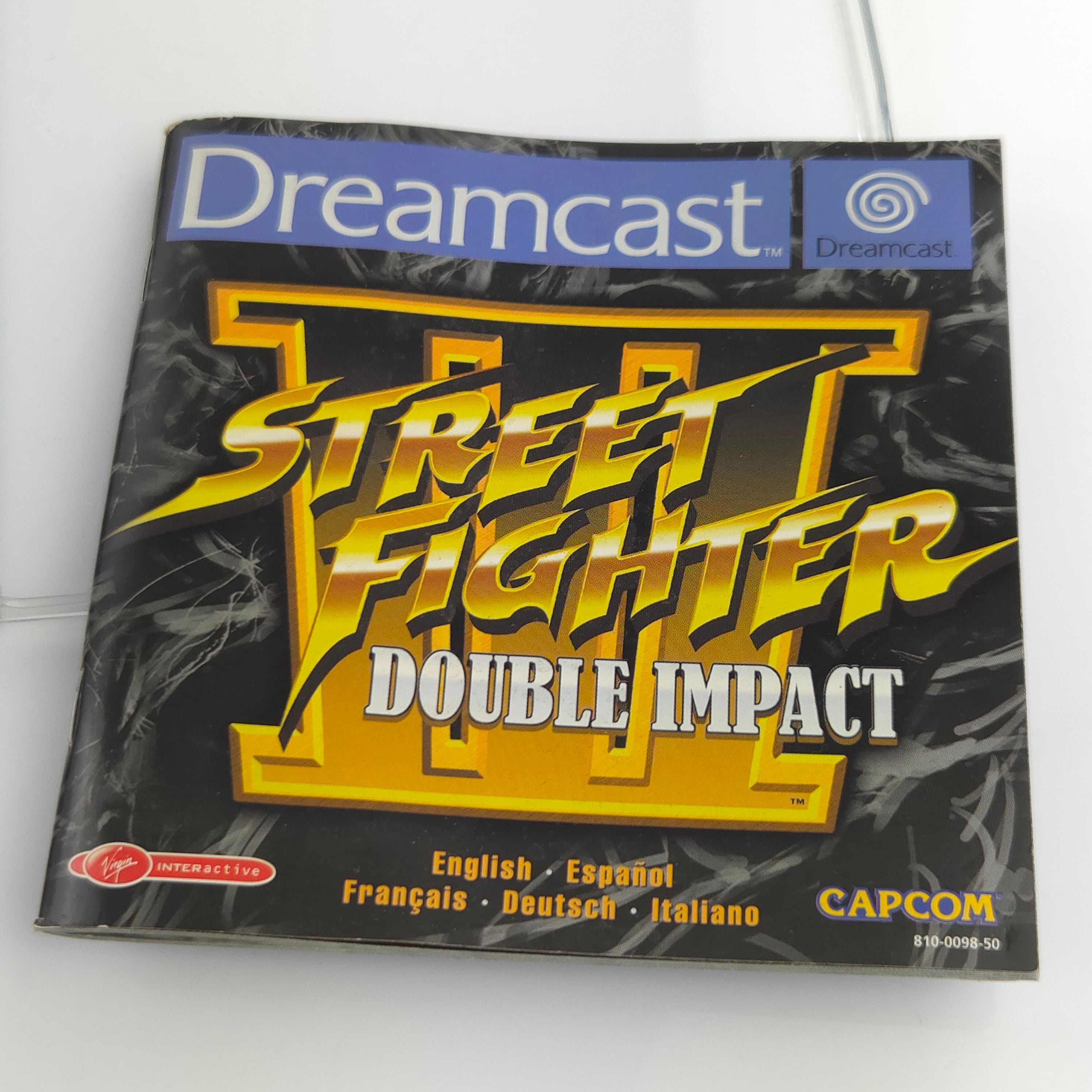 Sega Dreamcast Spiel – Street Fighter III Double Impact OVP