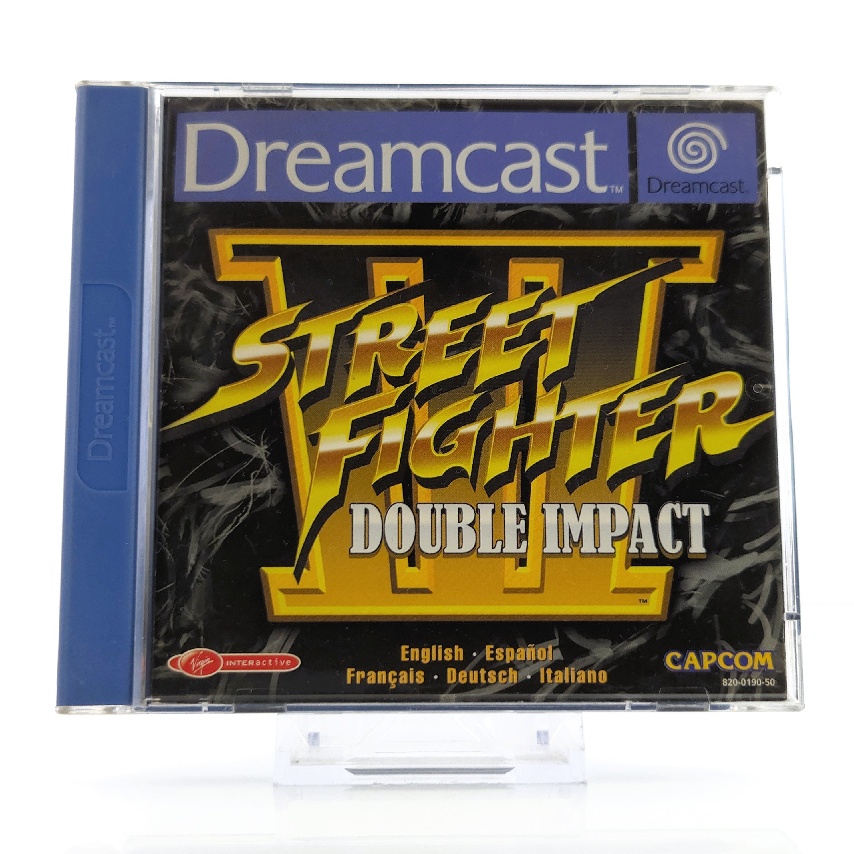 Sega Dreamcast Spiel – Street Fighter III Double Impact OVP