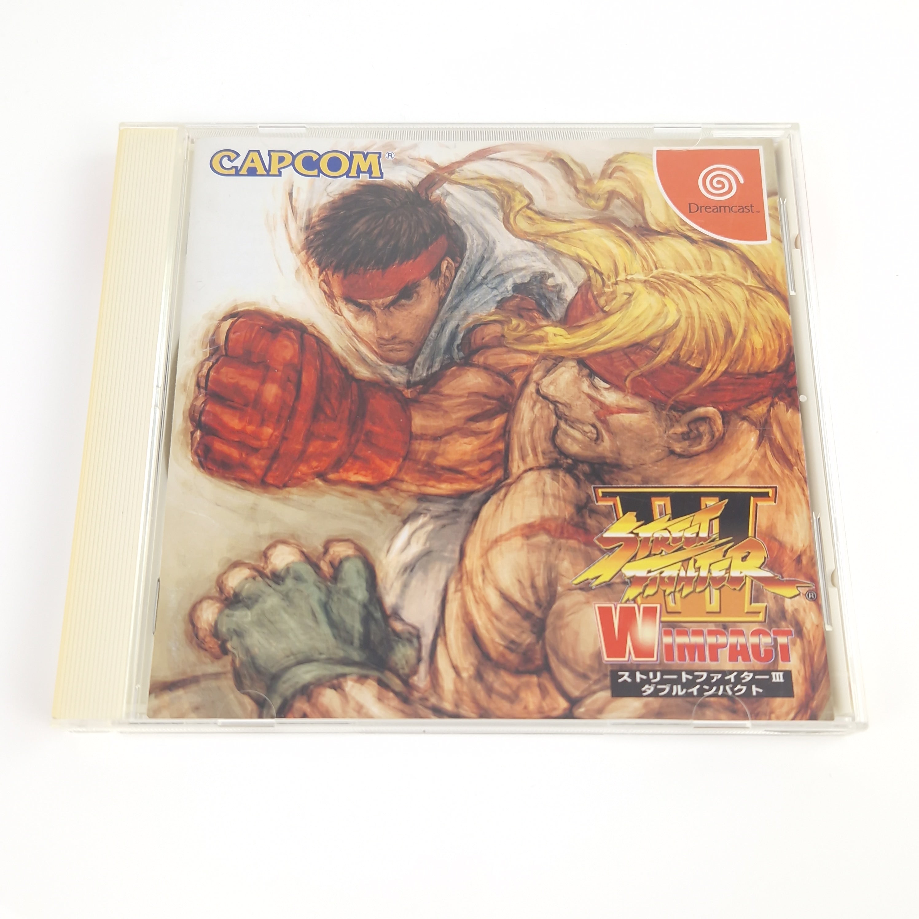 Sega Dreamcast Spiel – Street Fighter III W Impact NTSC-J OVP